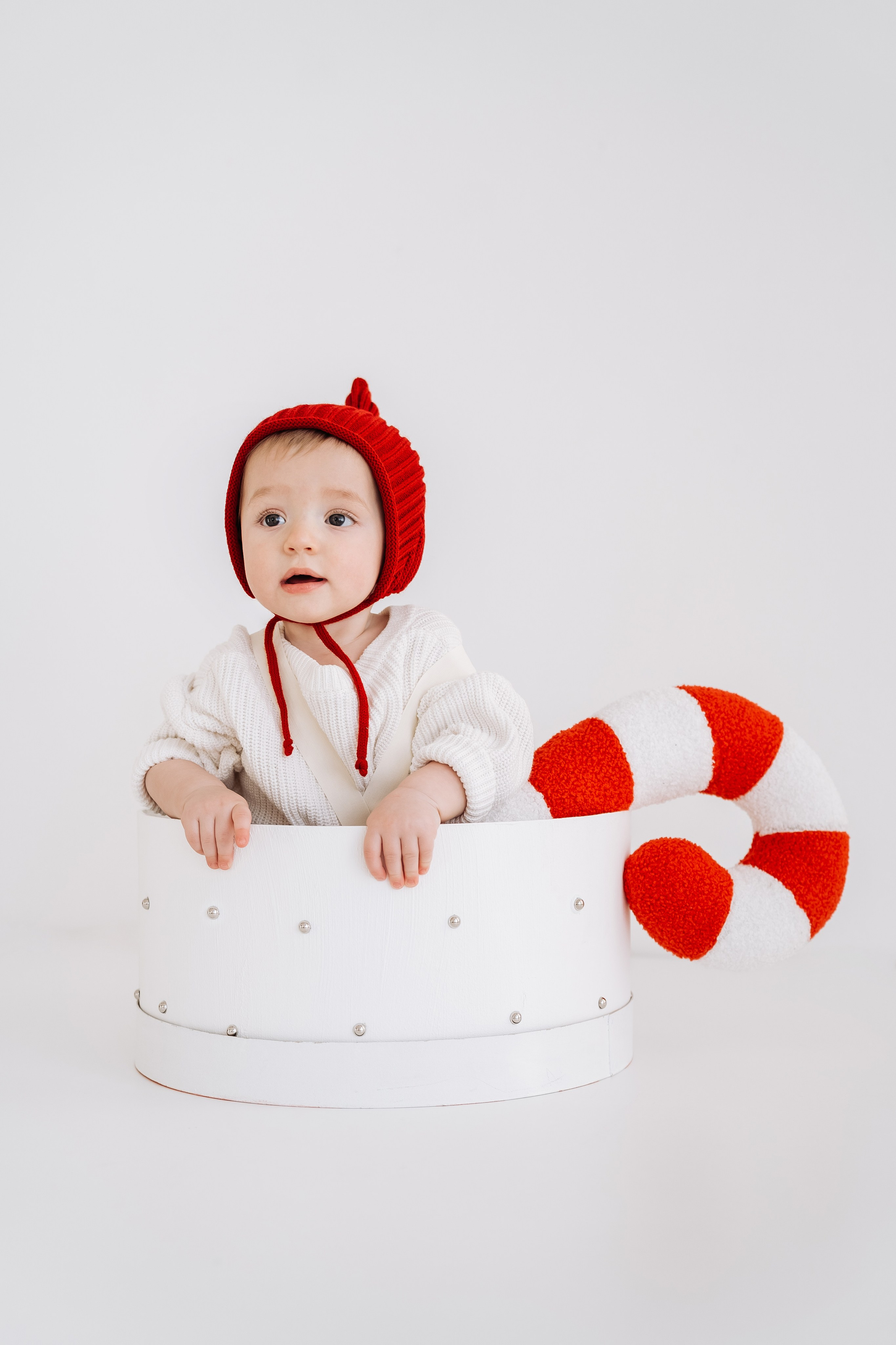 Новогодняя детская фотосессия для Феди. Семейный фотограф СПб Анастасия Василь. Фотосессия на годик