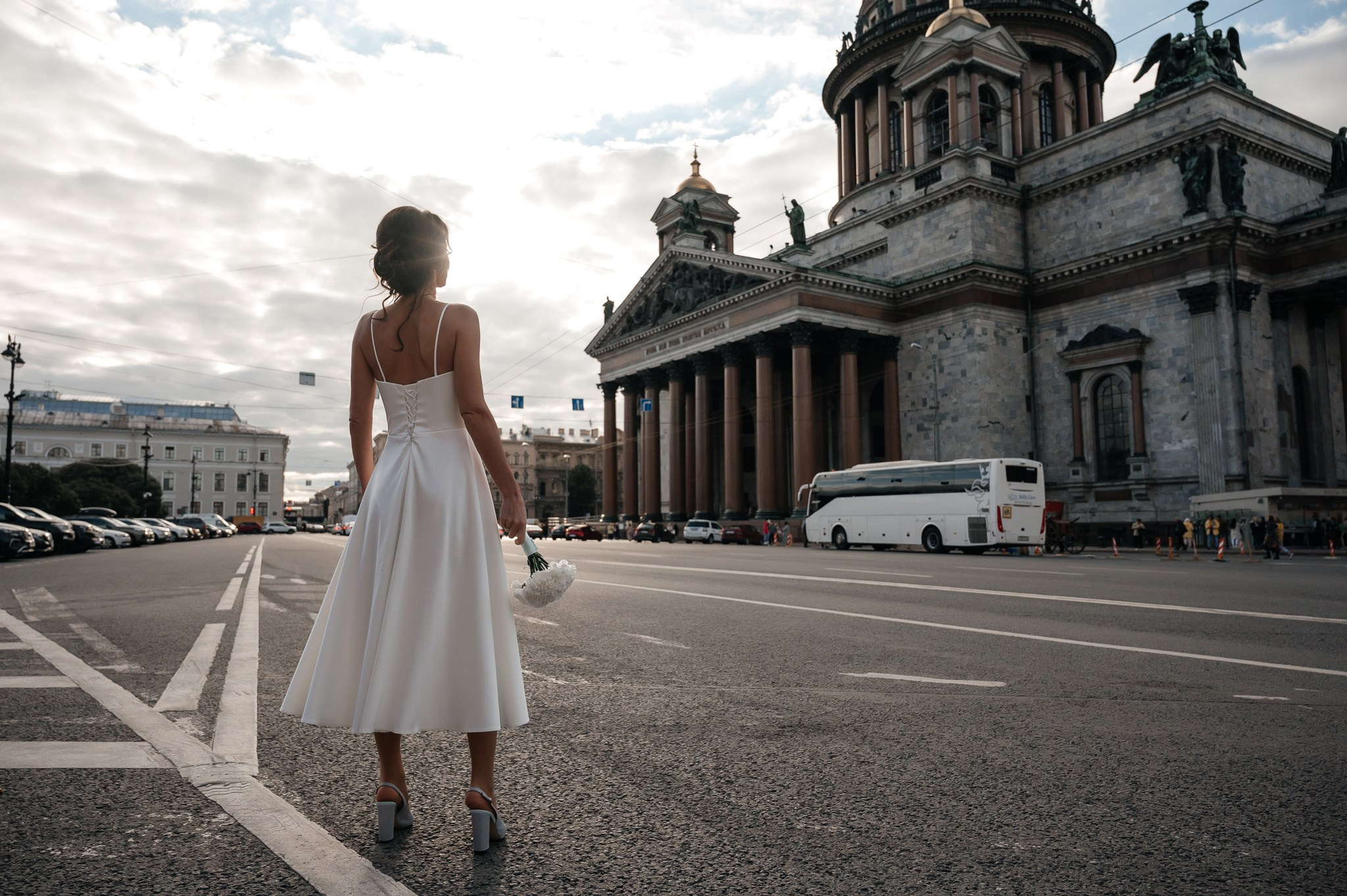 Свадебная фотопрогулка. Свадебный и семейный фотограф из Санкт-Петербурга Климов Анатолий