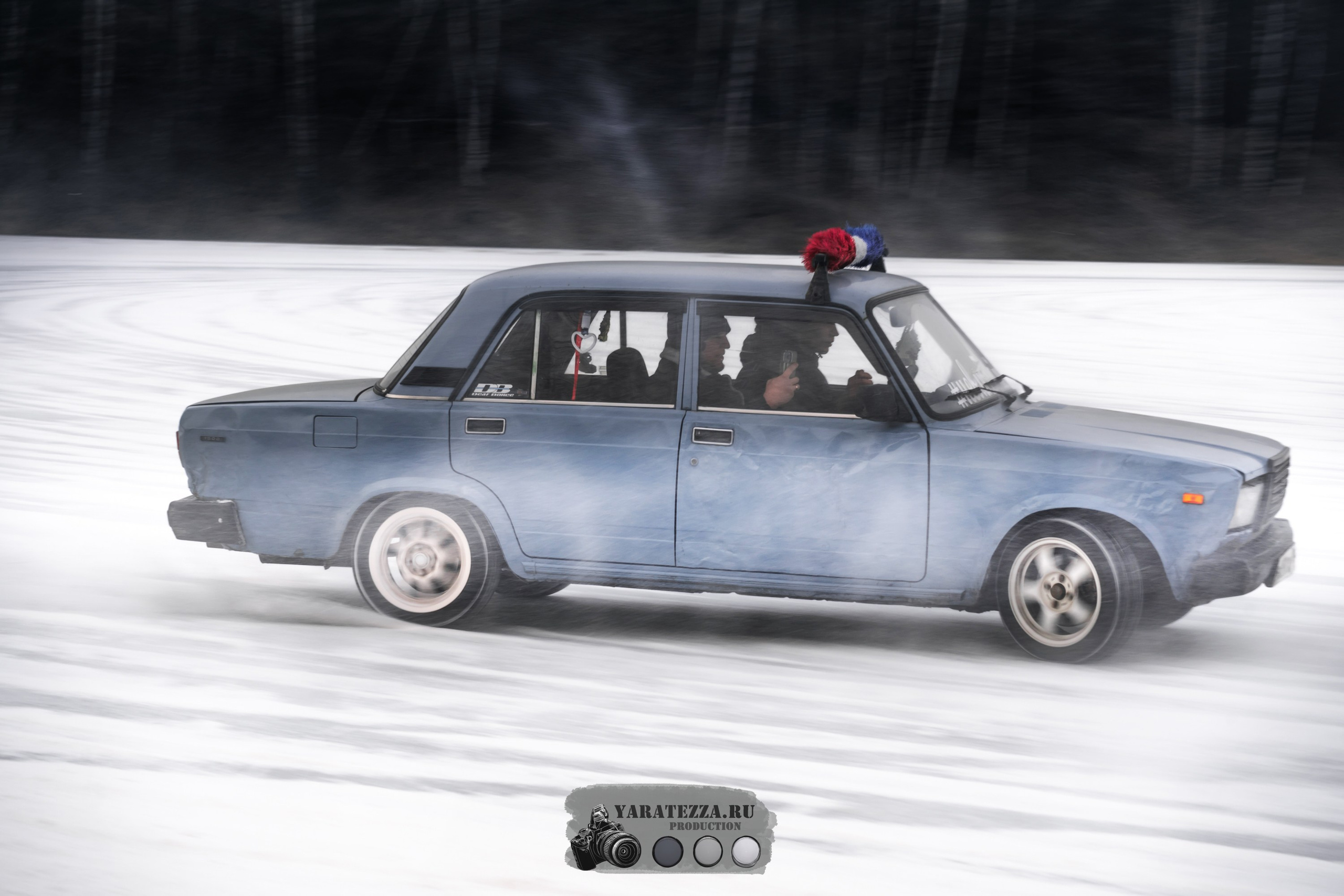 Тренировочный день на ледовой трассе. Yaratezza production