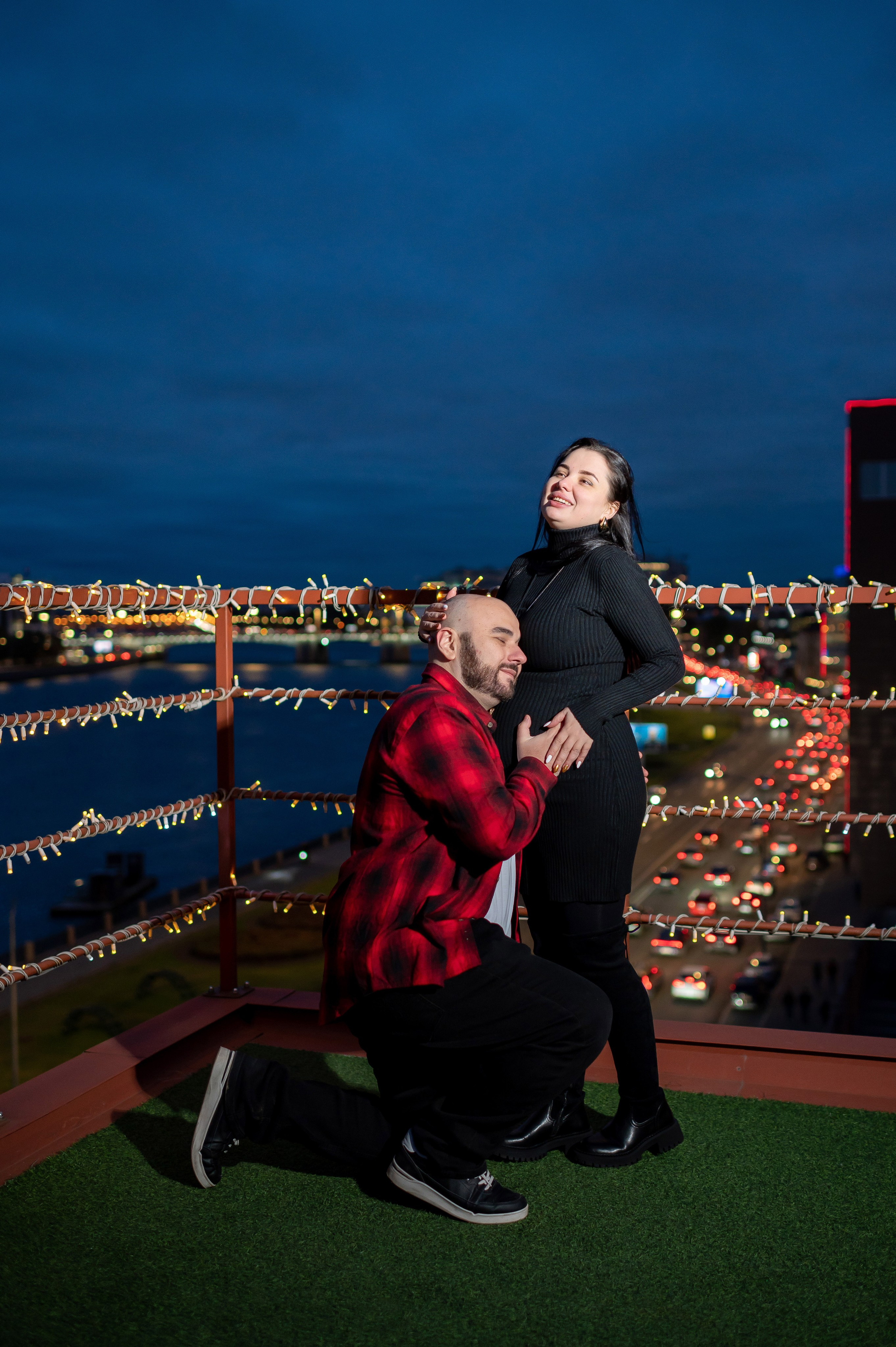 Гендер-пати на крыше Питера. Портретный, семейный и свадебный фотограф в Санкт-Петербурге и в Пушкине Ширяев Денис