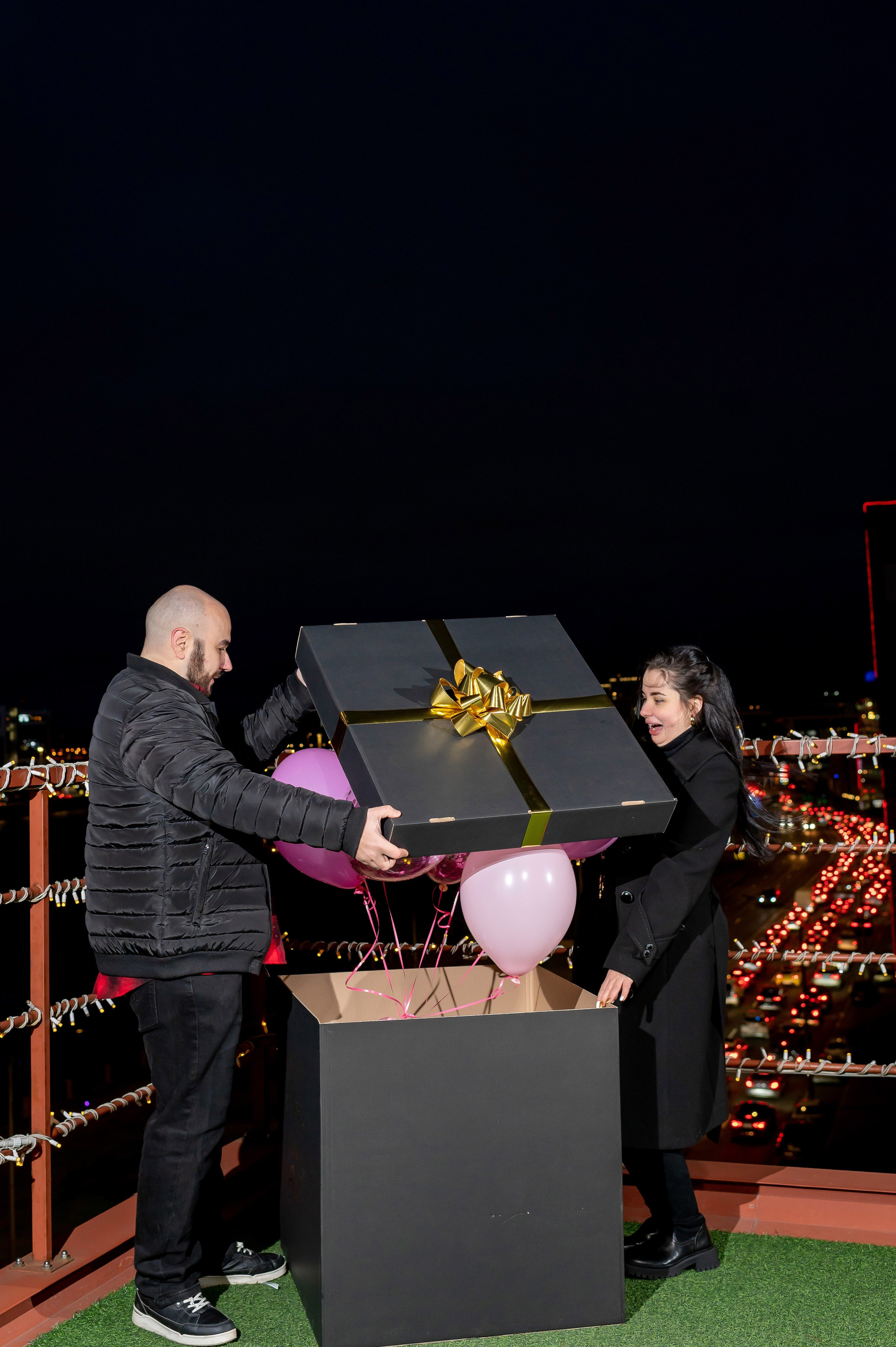 Гендер-пати на крыше Питера. Портретный, семейный и свадебный фотограф в Санкт-Петербурге и в Пушкине Ширяев Денис