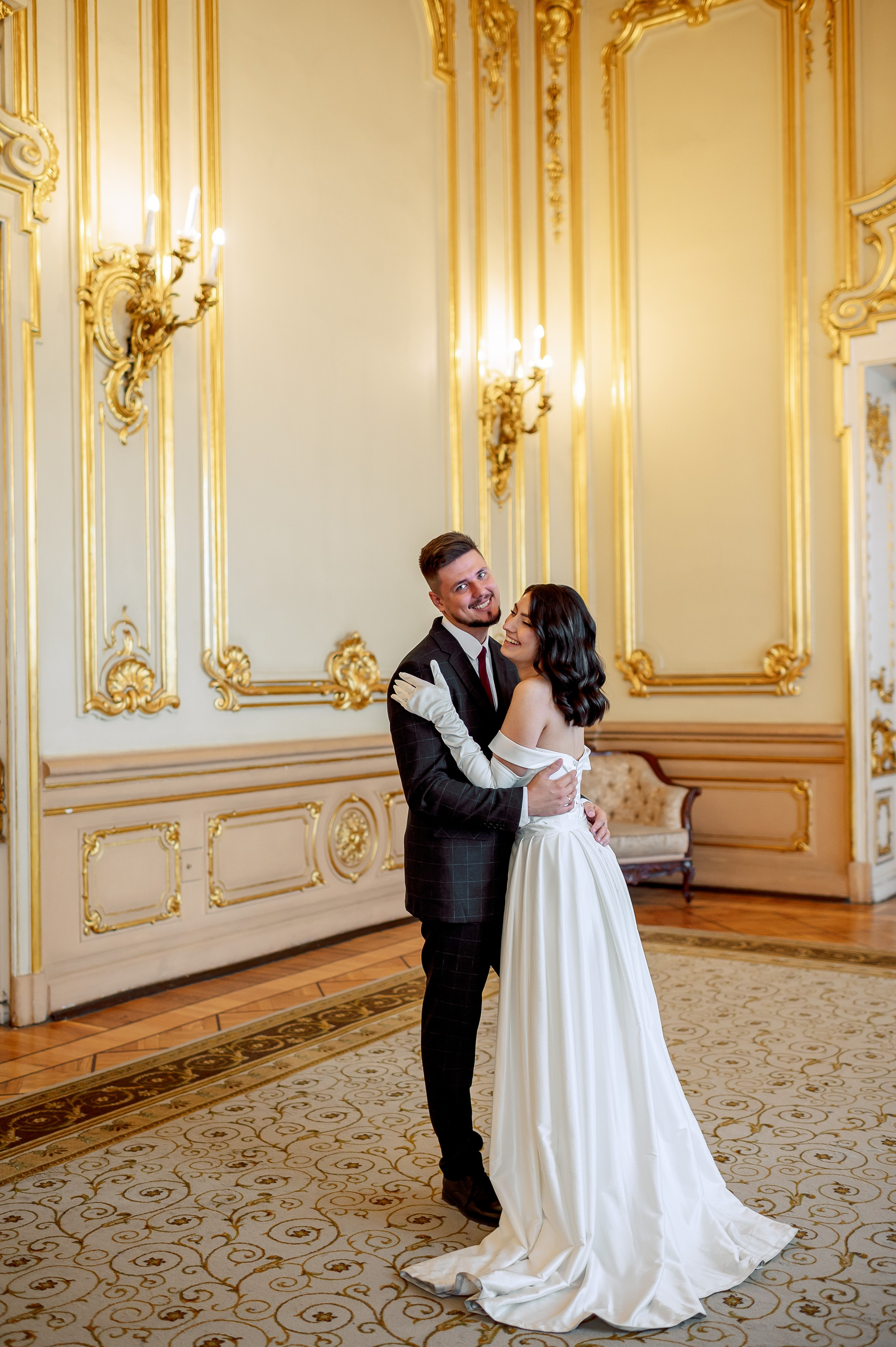 Камерная свадьба в Первом Дворце Бракосочетания №1 на Английской набережной Яны и Евгения. Портретный, семейный и свадебный фотограф в Санкт-Петербурге и в Пушкине Ширяев Денис