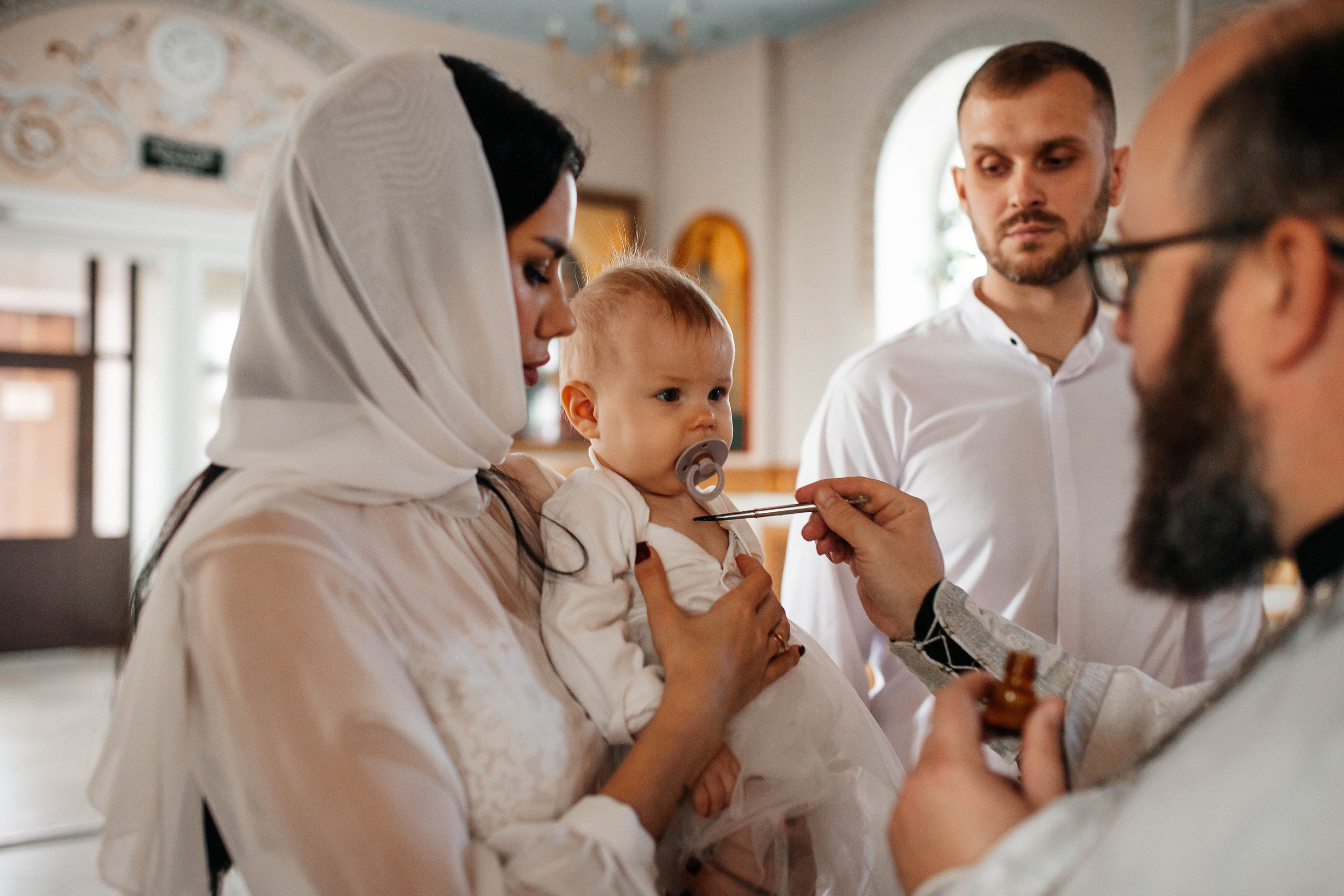 Крещение Каролины. Фотограф Сальск Катерина