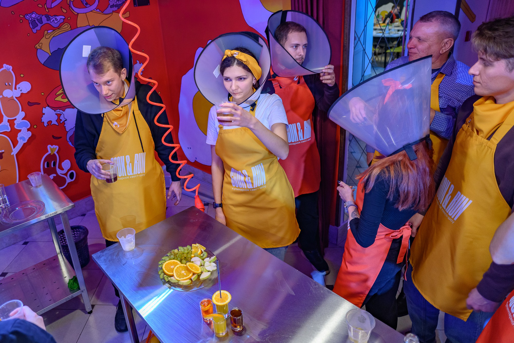 Кулинарный квест-шоу CooknRun. Фотограф Александр Данилов