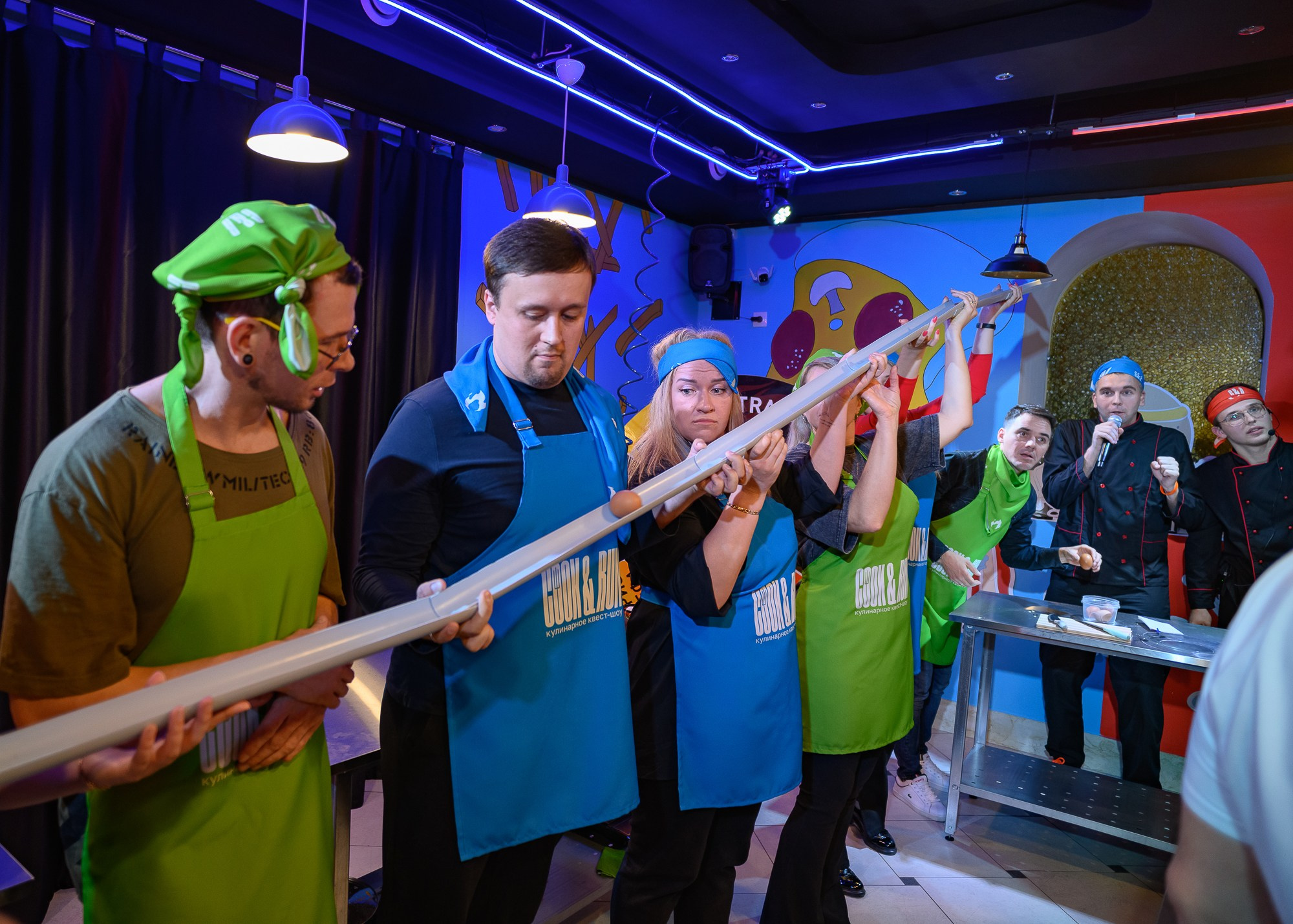 Кулинарный квест-шоу CooknRun. Фотограф Александр Данилов