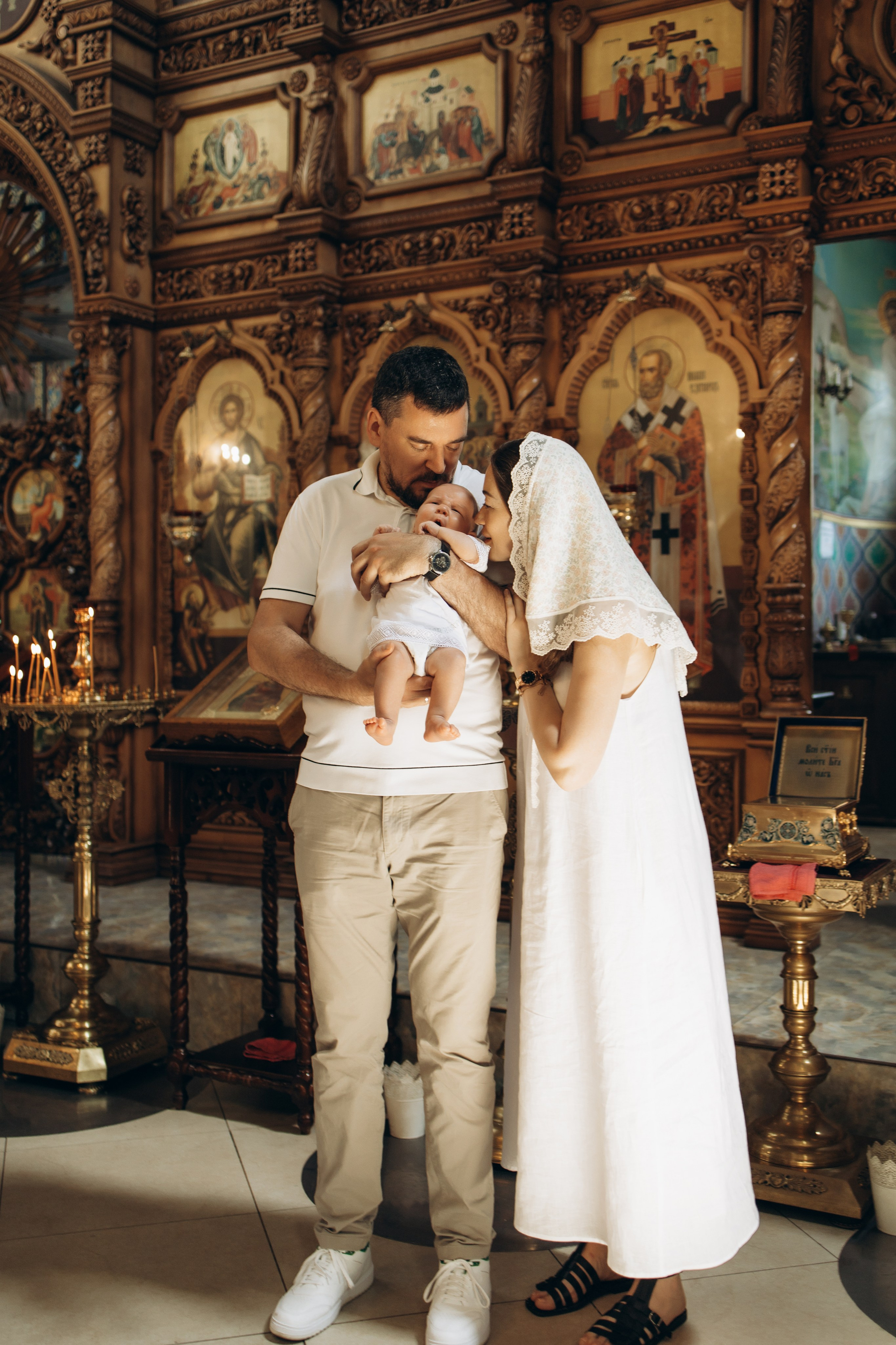 Крещение Ивана. Самый теплый фотограф в Краснодаре Рябоконь Ксения