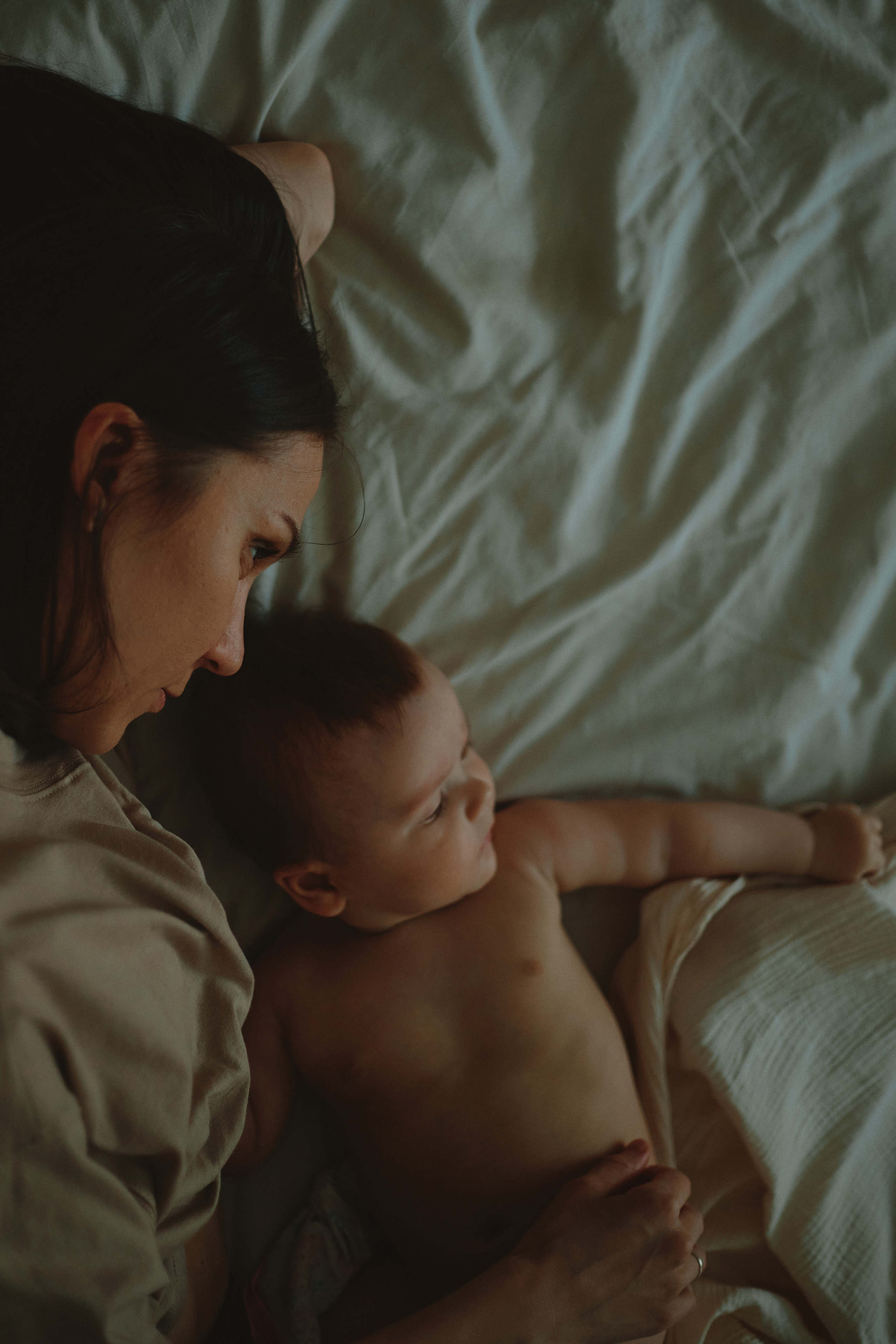 Маленькая Юнна с родителями. Фотограф Жанна Лефлер