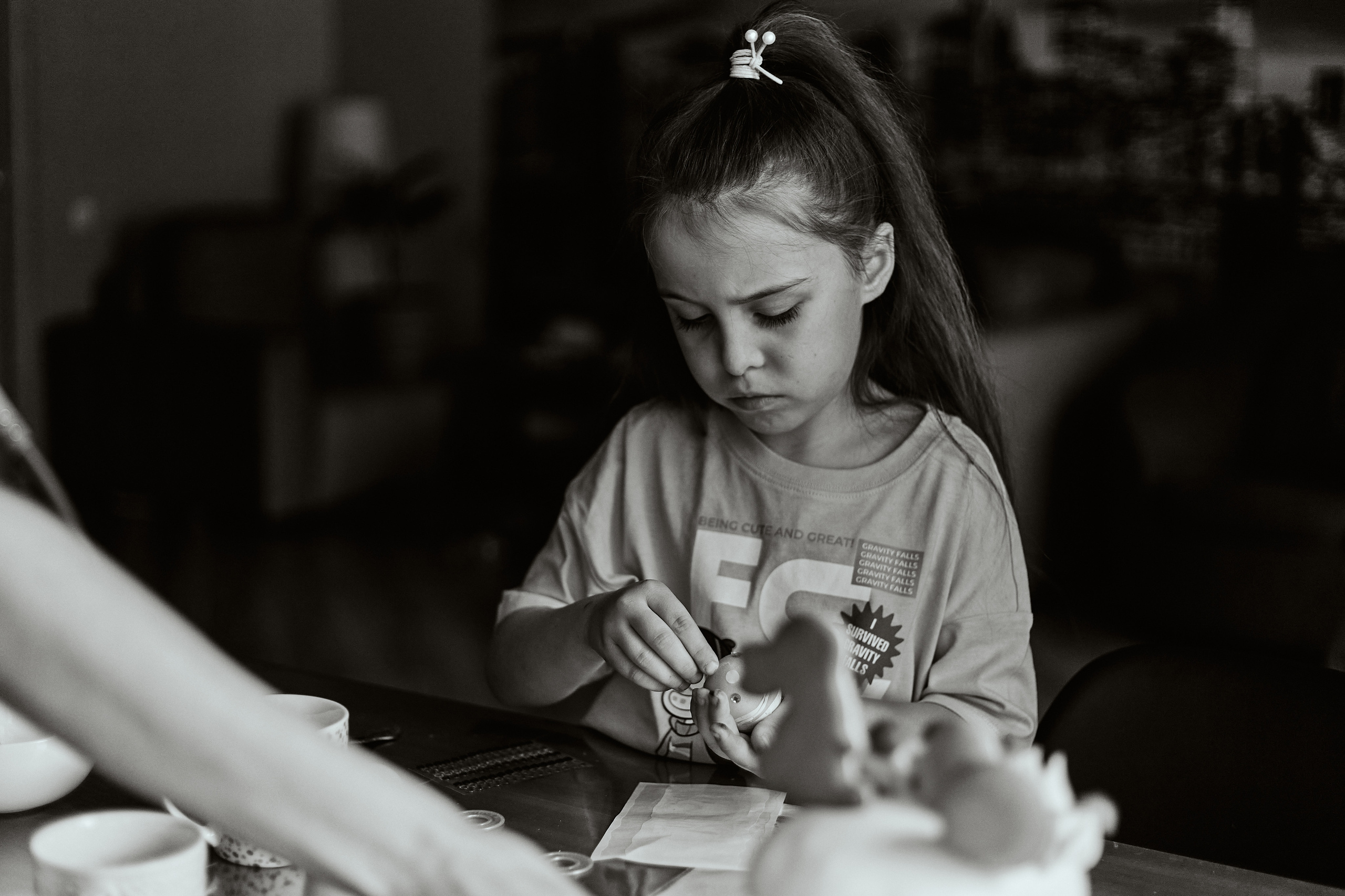 Пасхальные приготовления с детьми. Фотограф Жанна Лефлер