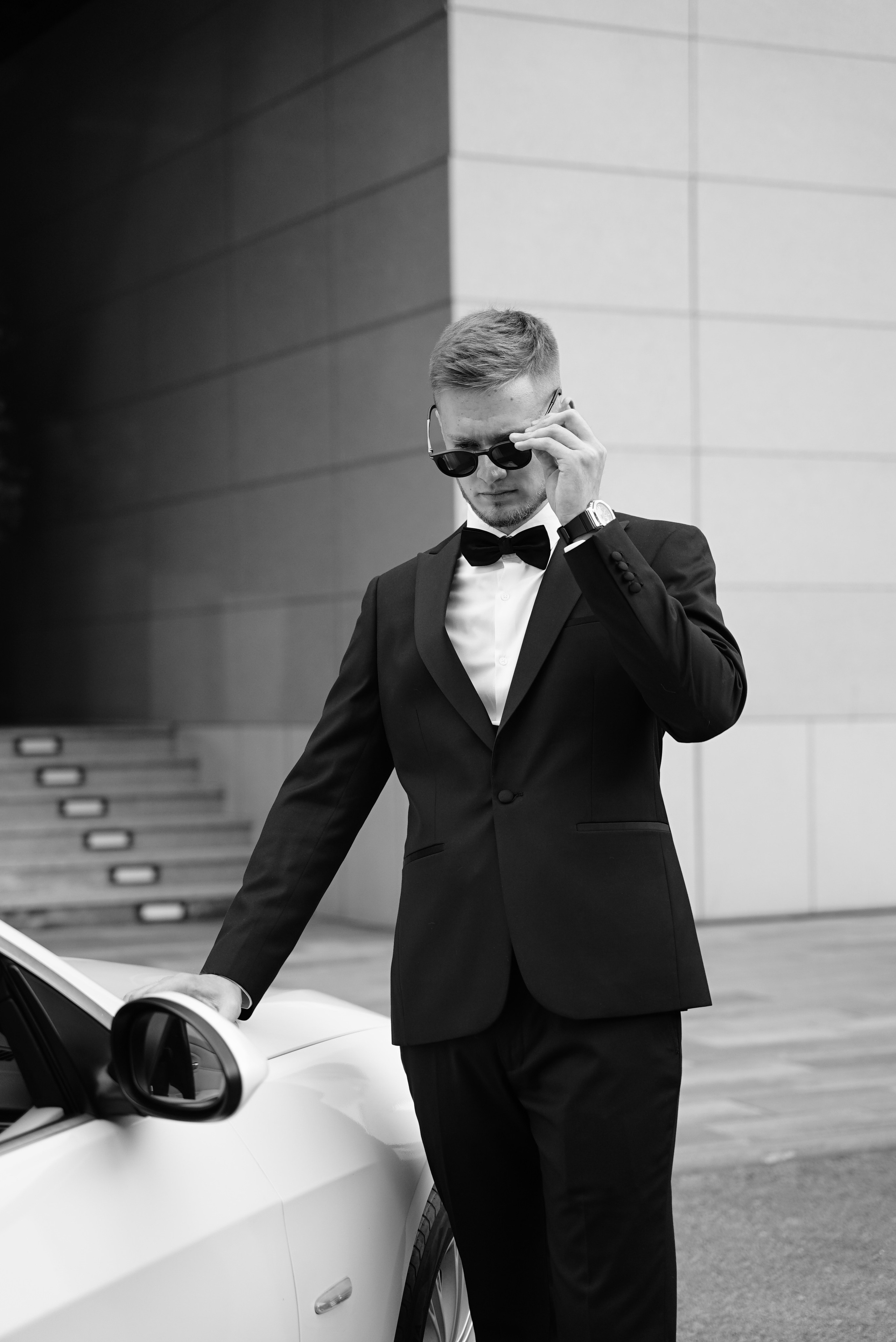 Никита и Галина чб. Свадебный фотограф в Самаре Анна Ковалева