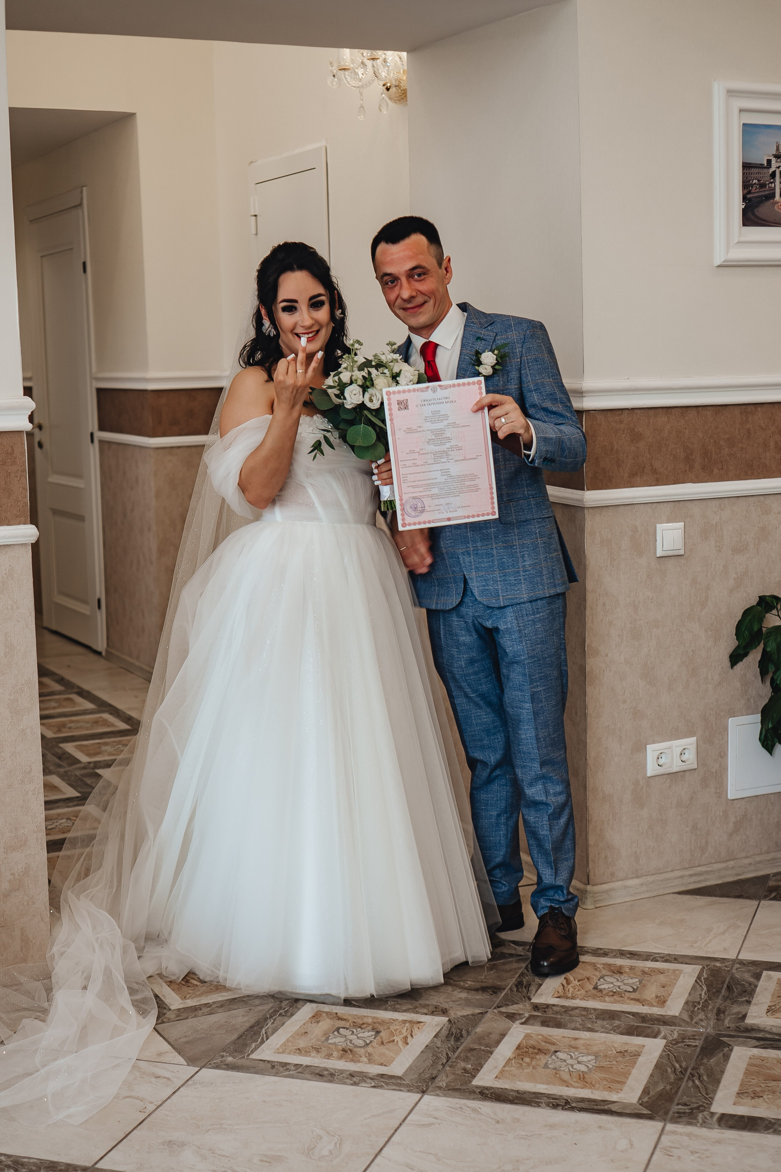 СВАДЕБНАЯ СЬЕМКА В ЗАГСЕ НА МОСКОВСКОМ ПРОСПЕКТЕ. Профессиональный фотограф, Санкт-Петербург — Виктория Богомолова