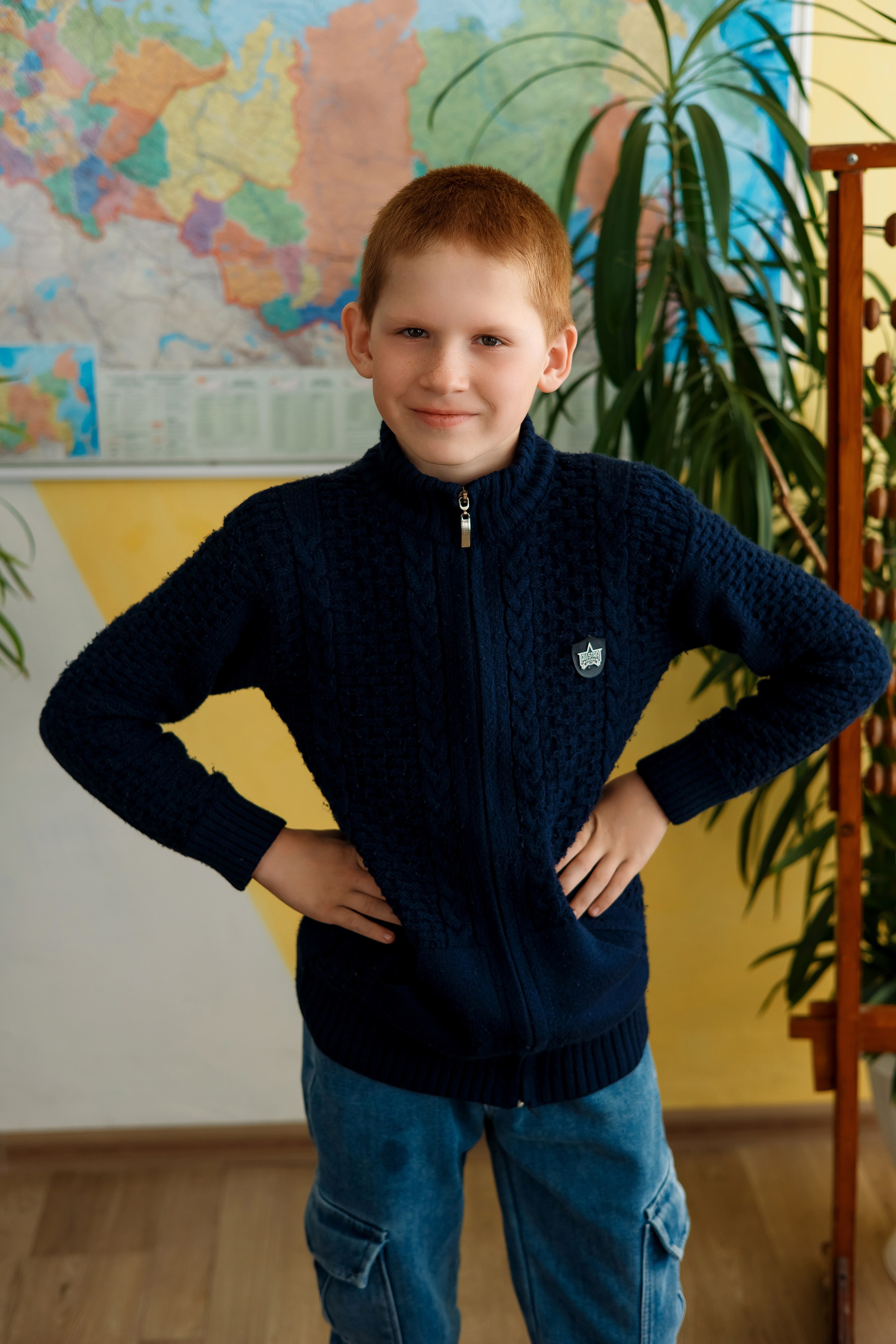 4 класс с. Барабаш. Фотограф Любовь Корниенко, Примоский край