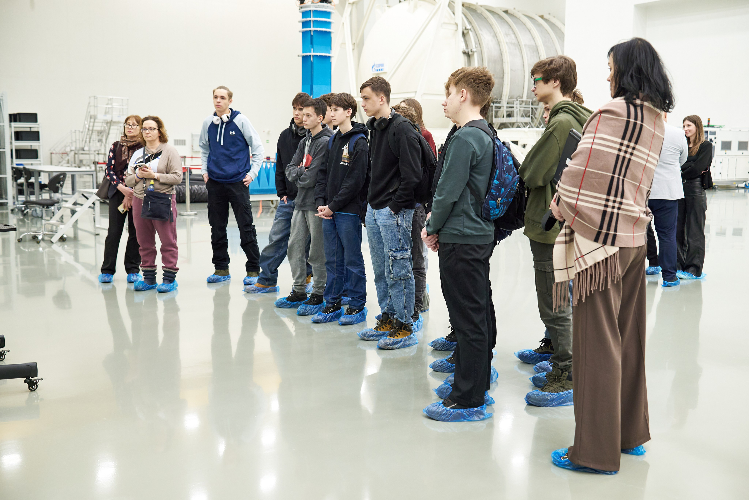 Экскурсия в «Газпром Космические системы». Фотограф Щёлково