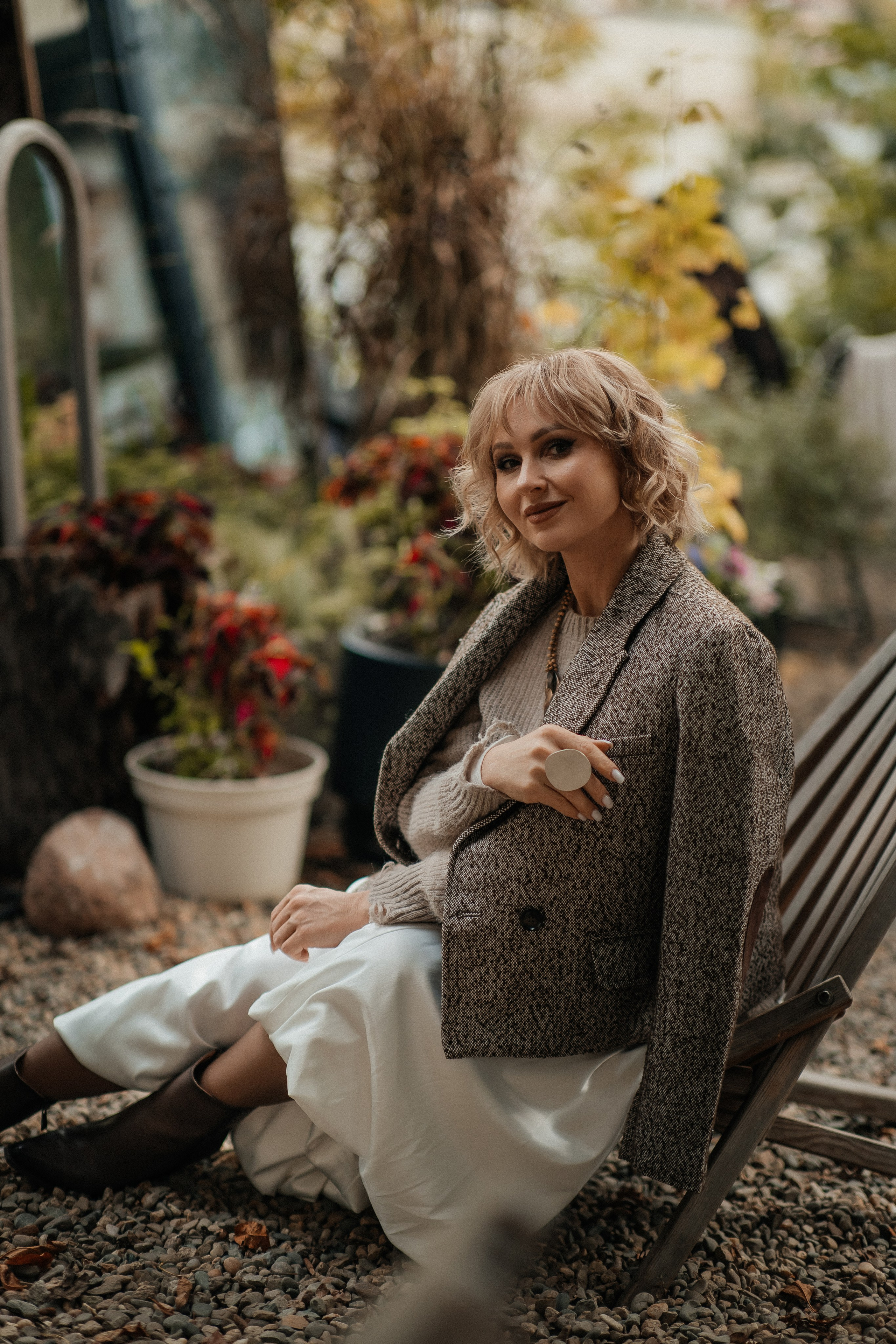 Маша и осень