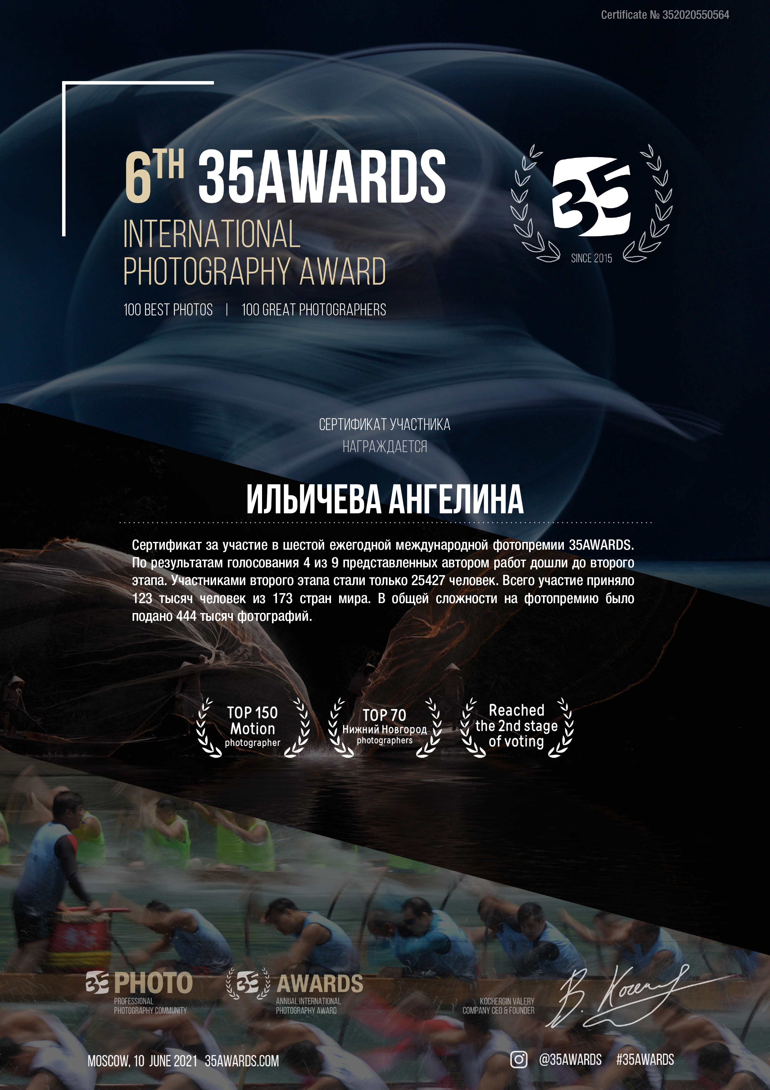 Достижения. Репортажный фотограф в Нижнем Новгороде и Москве Ангелина Ильичева