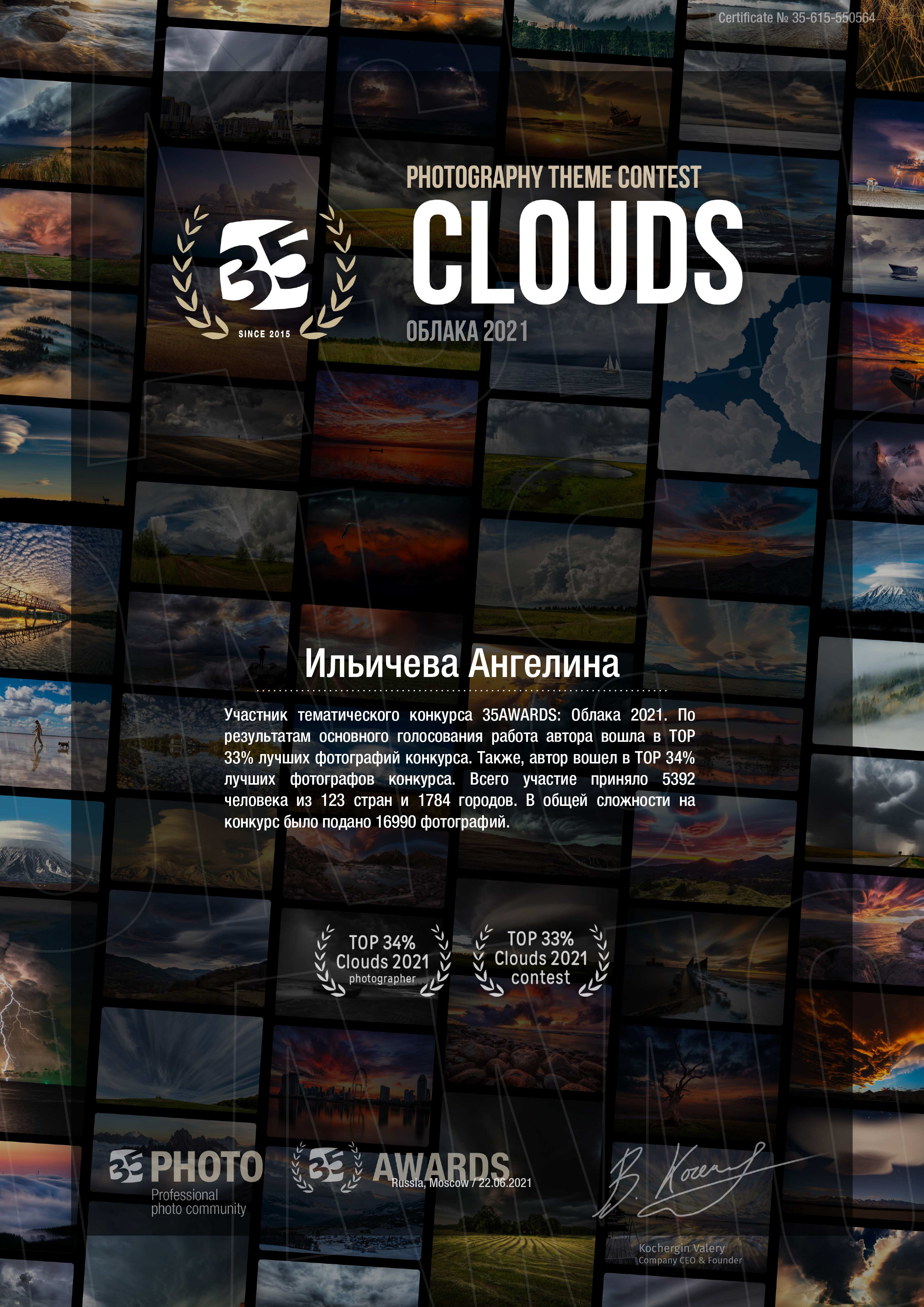 Достижения. Репортажный фотограф в Нижнем Новгороде и Москве Ангелина Ильичева