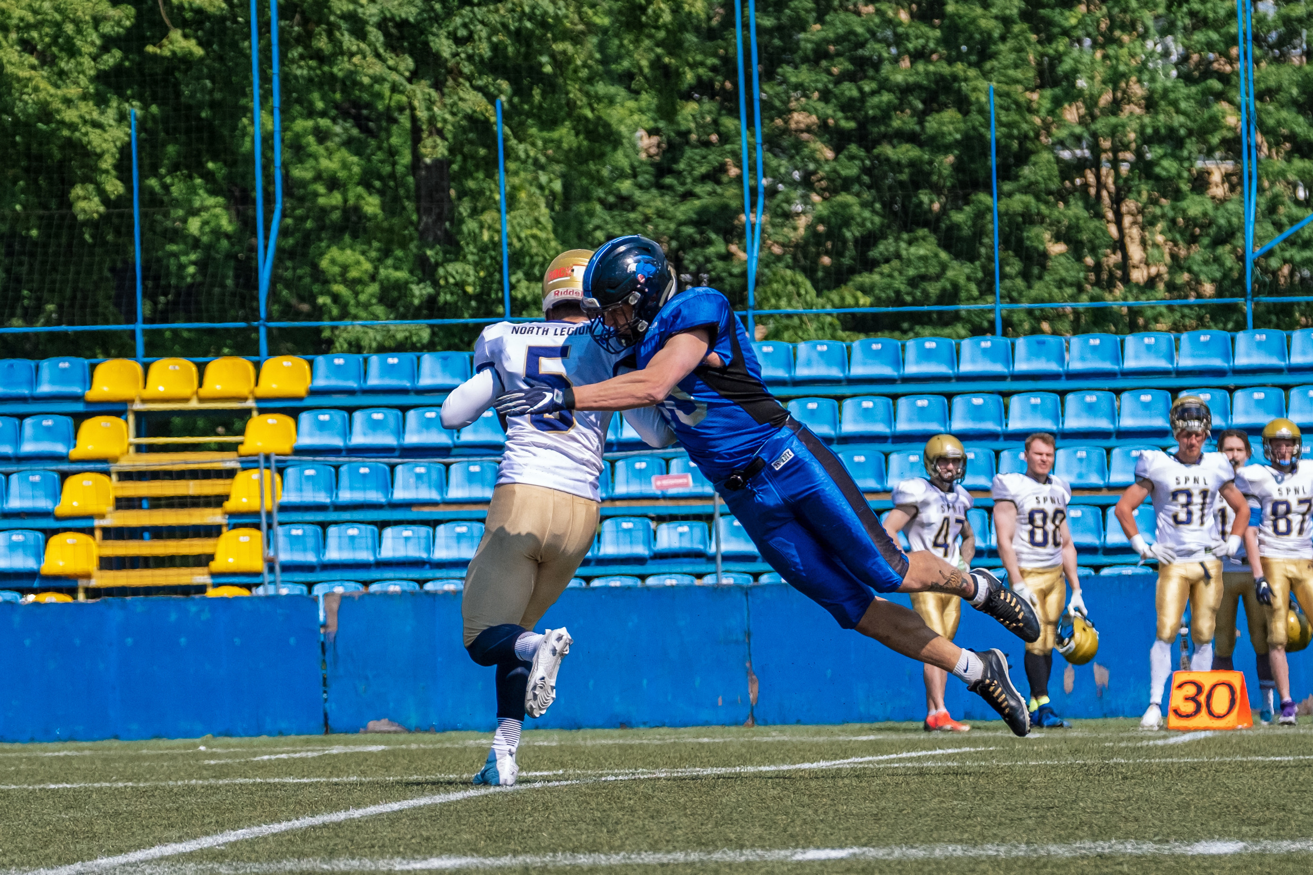 Американский футбол. Грифоны-Северный Легион. Спортивный и портретный фотограф в Санкт-Петербурге Дарья Кашина