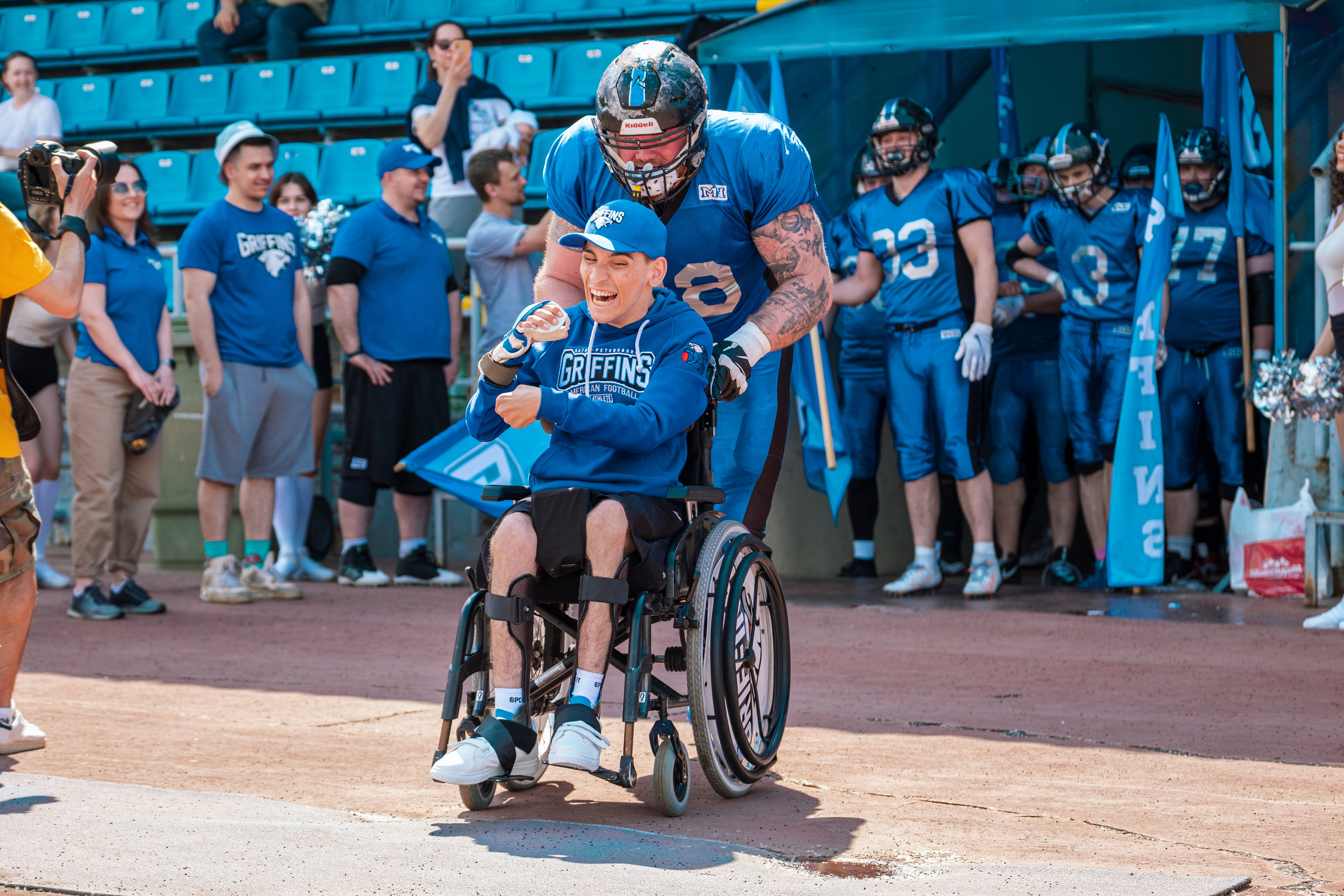Американский футбол. Грифоны-Северный Легион. Спортивный и портретный фотограф в Санкт-Петербурге Дарья Кашина