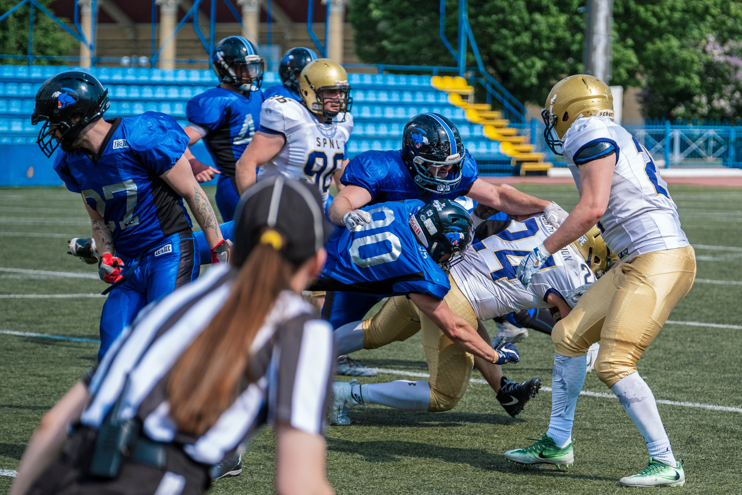 Американский футбол. Грифоны-Северный Легион. Спортивный и портретный фотограф в Санкт-Петербурге Дарья Кашина