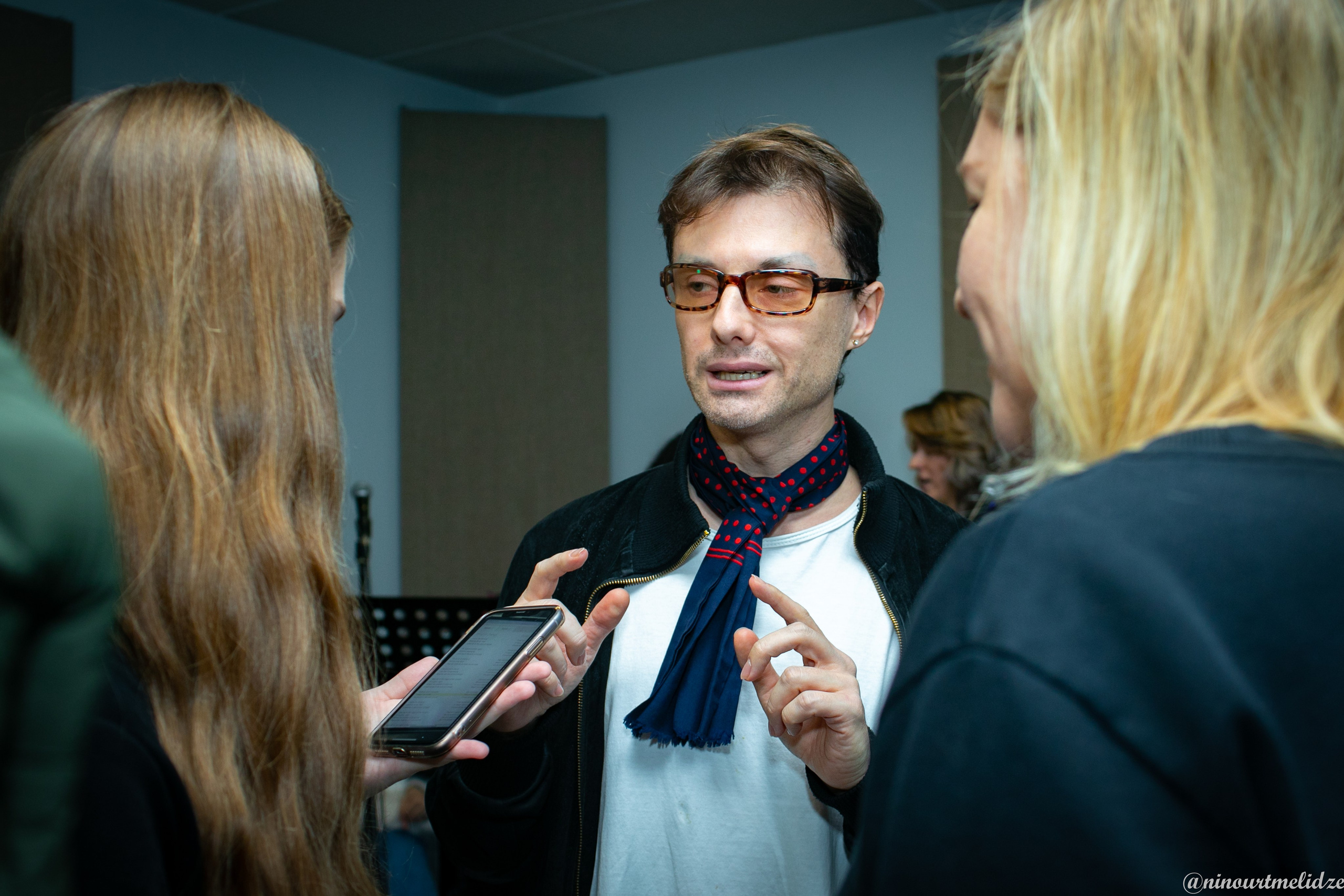 Репетиция Сергея Арутюнова. Art photographer Nino