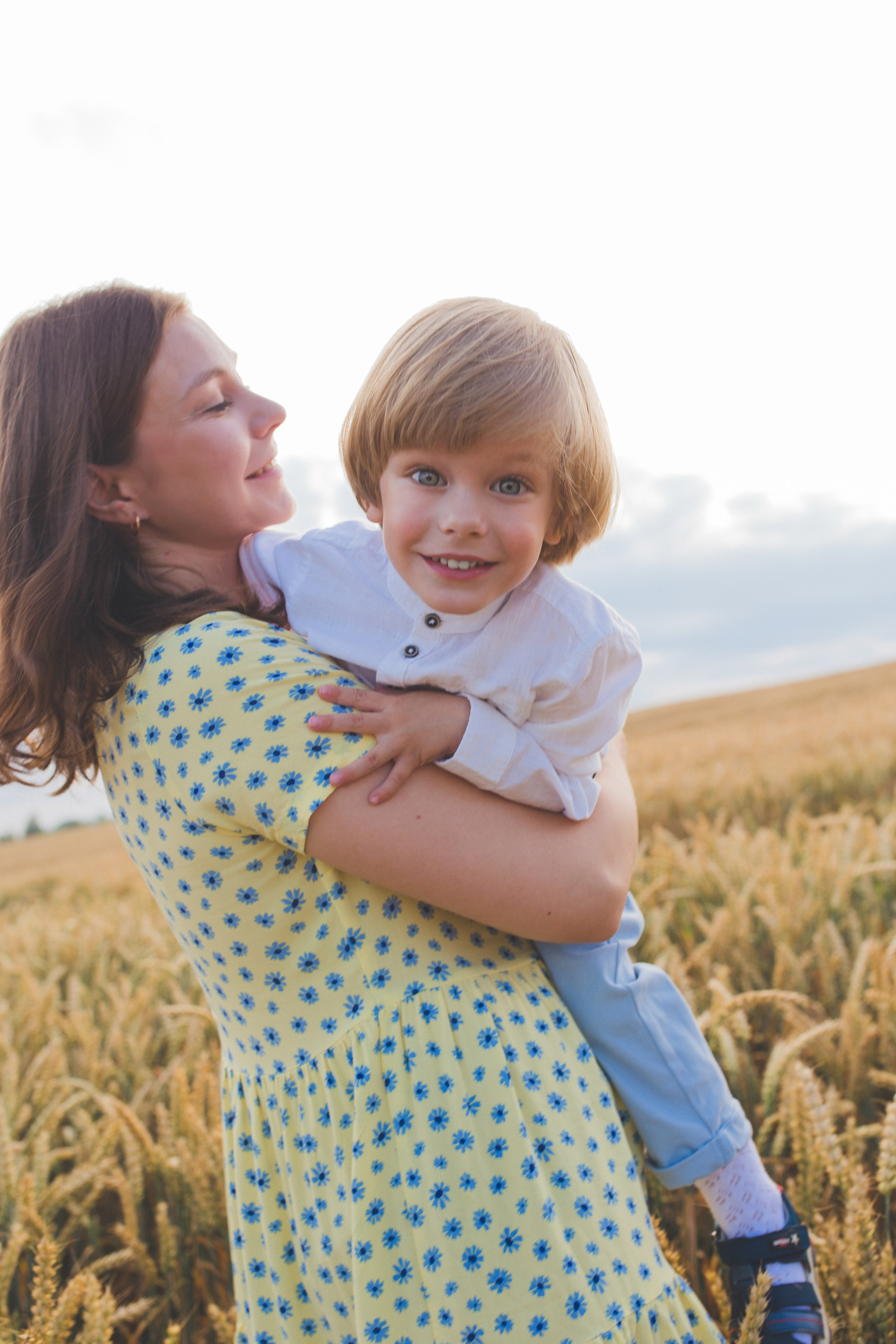 Мама с сыном