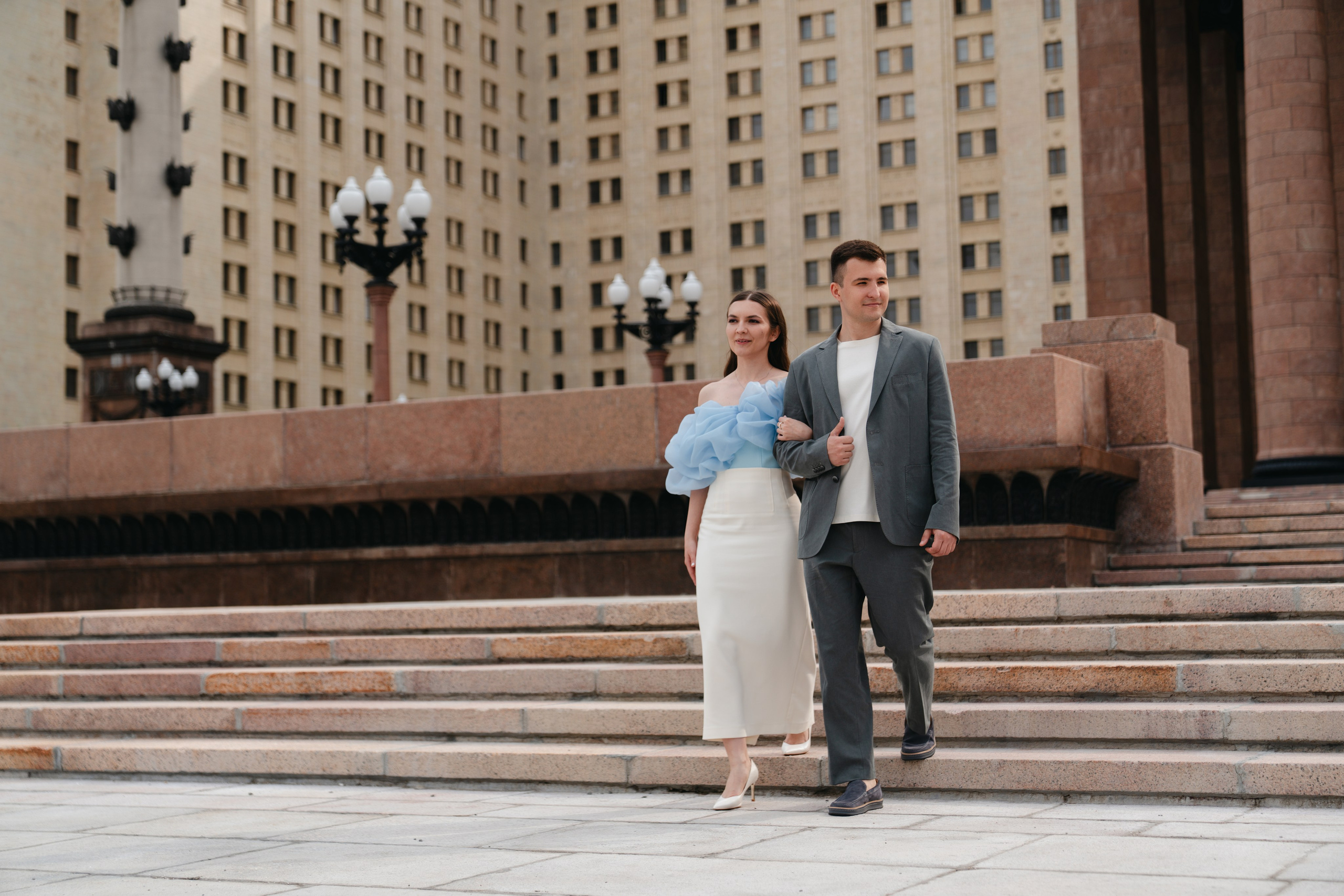 Институтская любовь. Свадебный фотограф в Москве Кристина Чехова