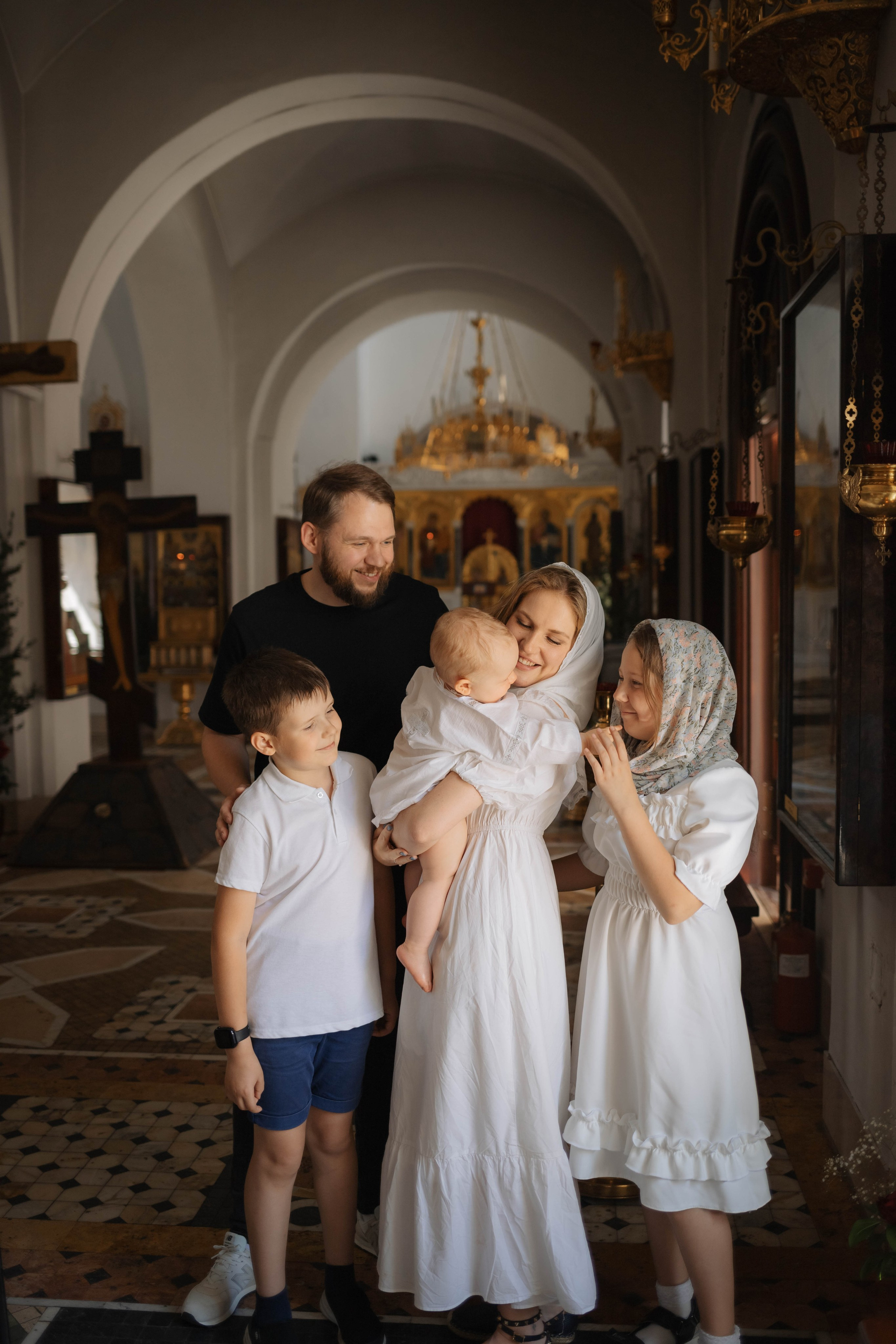 Крещение Миши. Семейный и детский фотограф в Москве Александра Нараевская