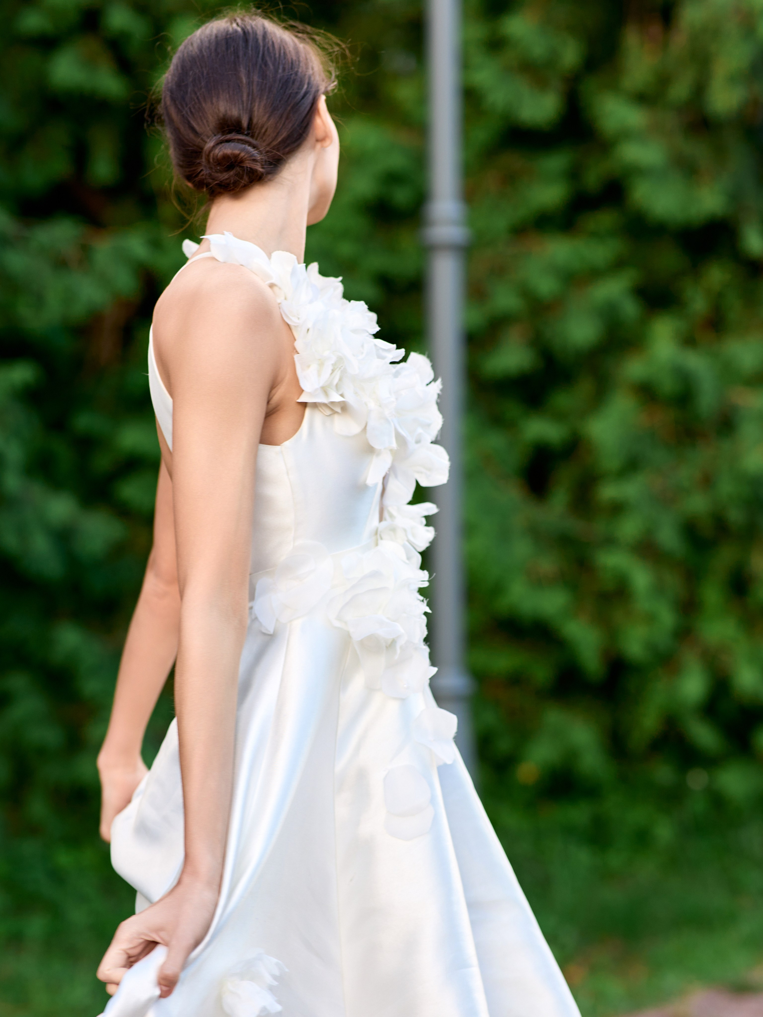 Свадебная прогулка в парке Горького в Москве