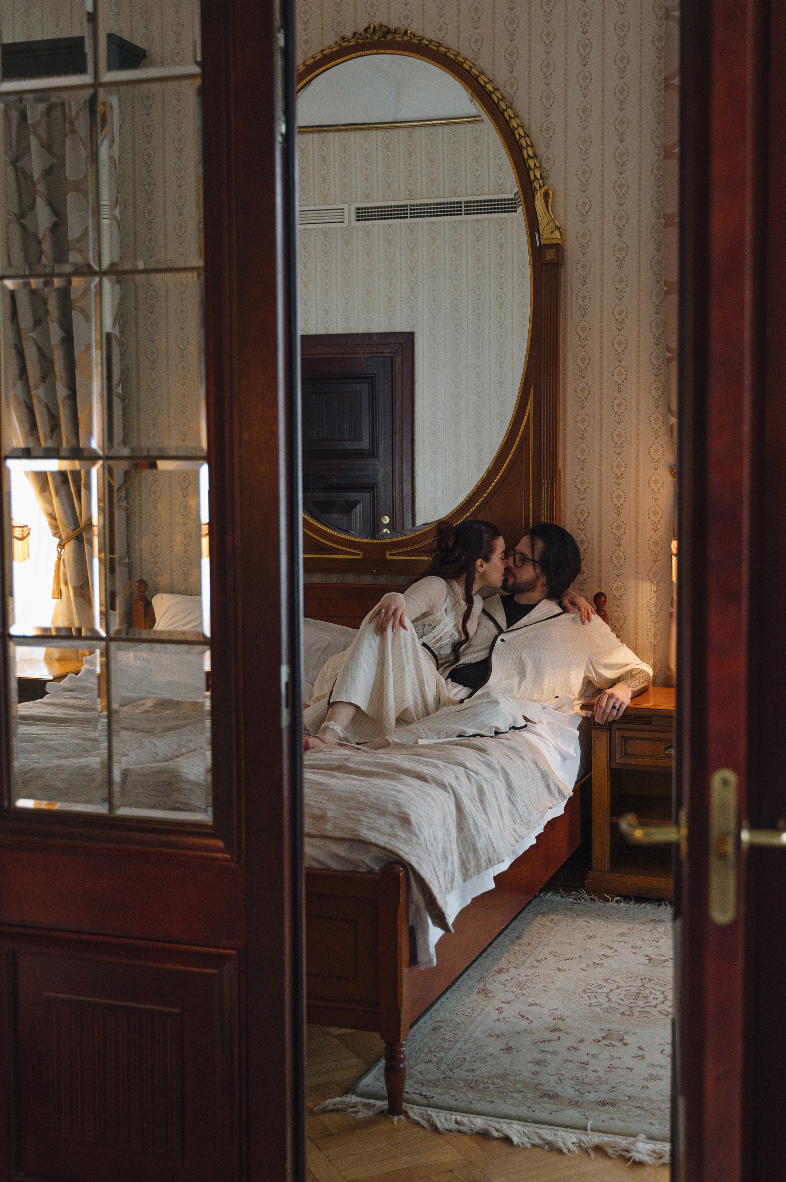 Денис и Анастасия. Метрополь и Особняк Спиридонова. Свадебный фотограф Москва и Санкт-Петербург. Анастасия Чудина