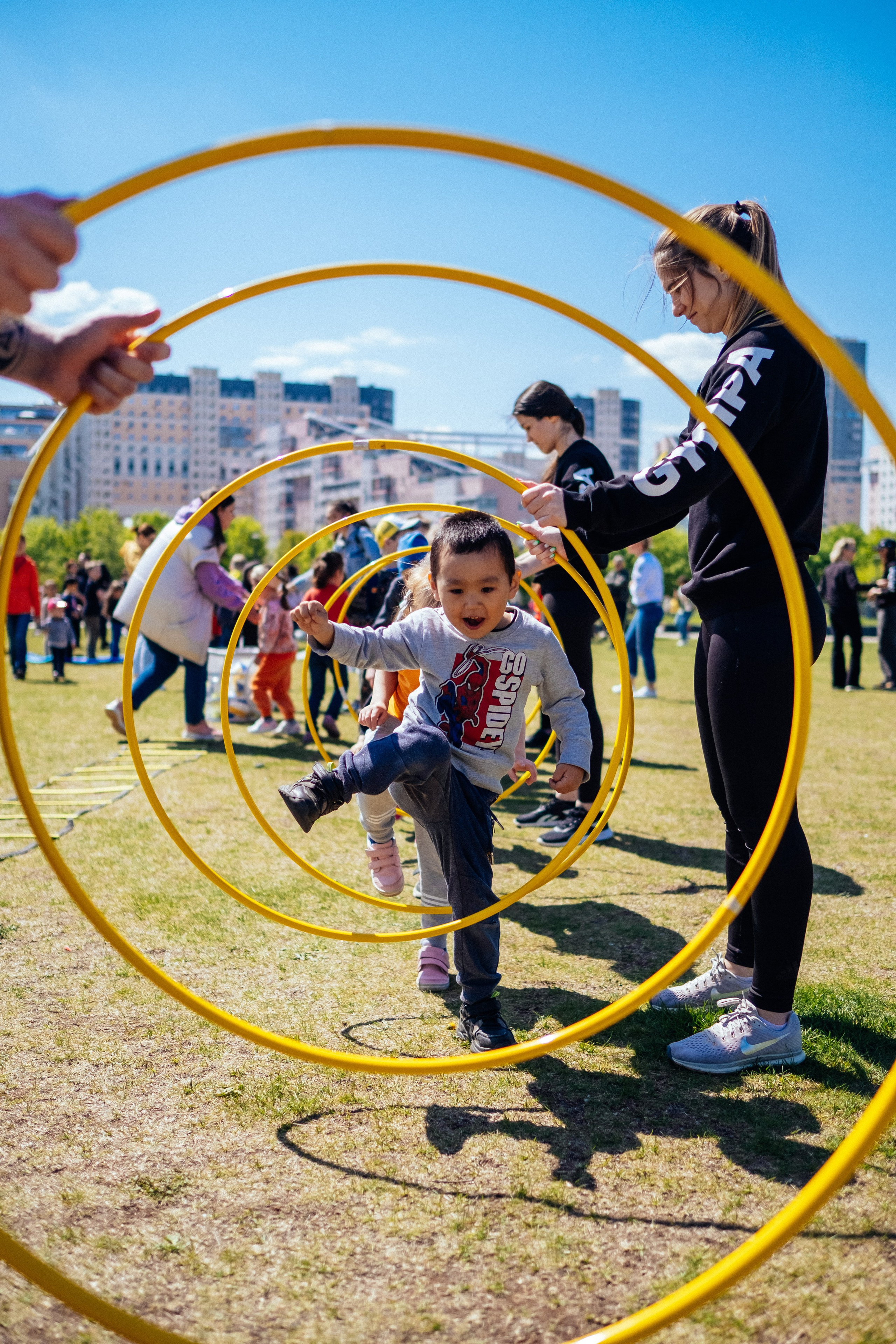 Спорт-праздник. Семейный фотограф Москва и Домодедово Ольга Игнатова