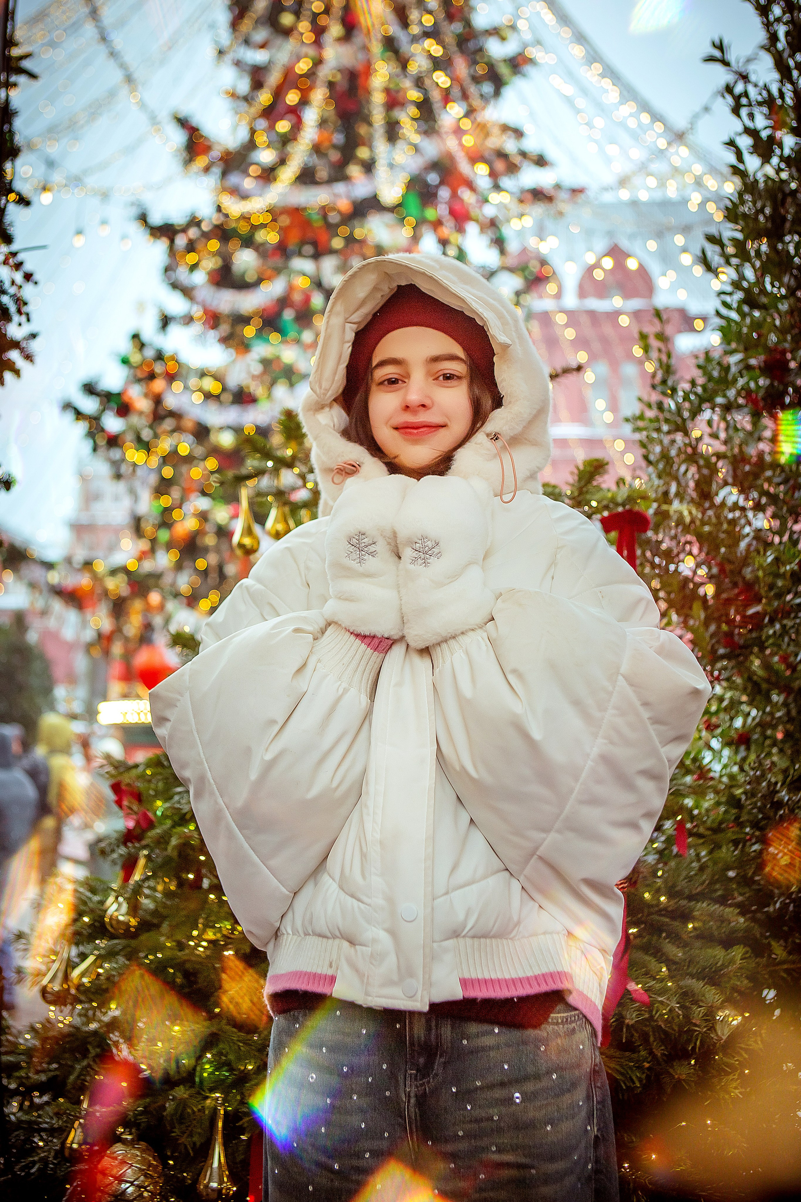 Новогодняя Москва. Мария. Фотограф Мария Кольцова