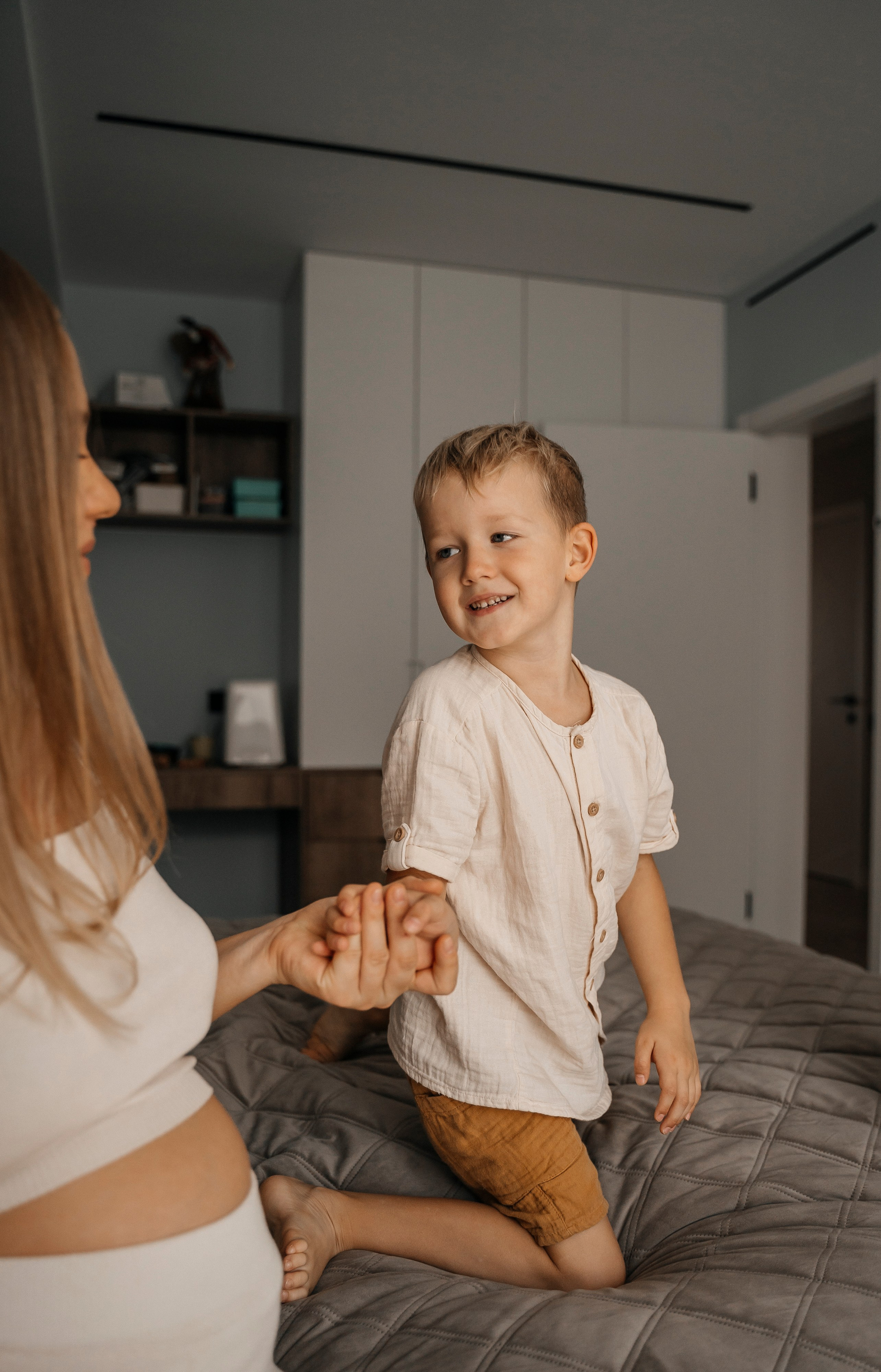 Ваня, Лара и Миша. Волик Мария