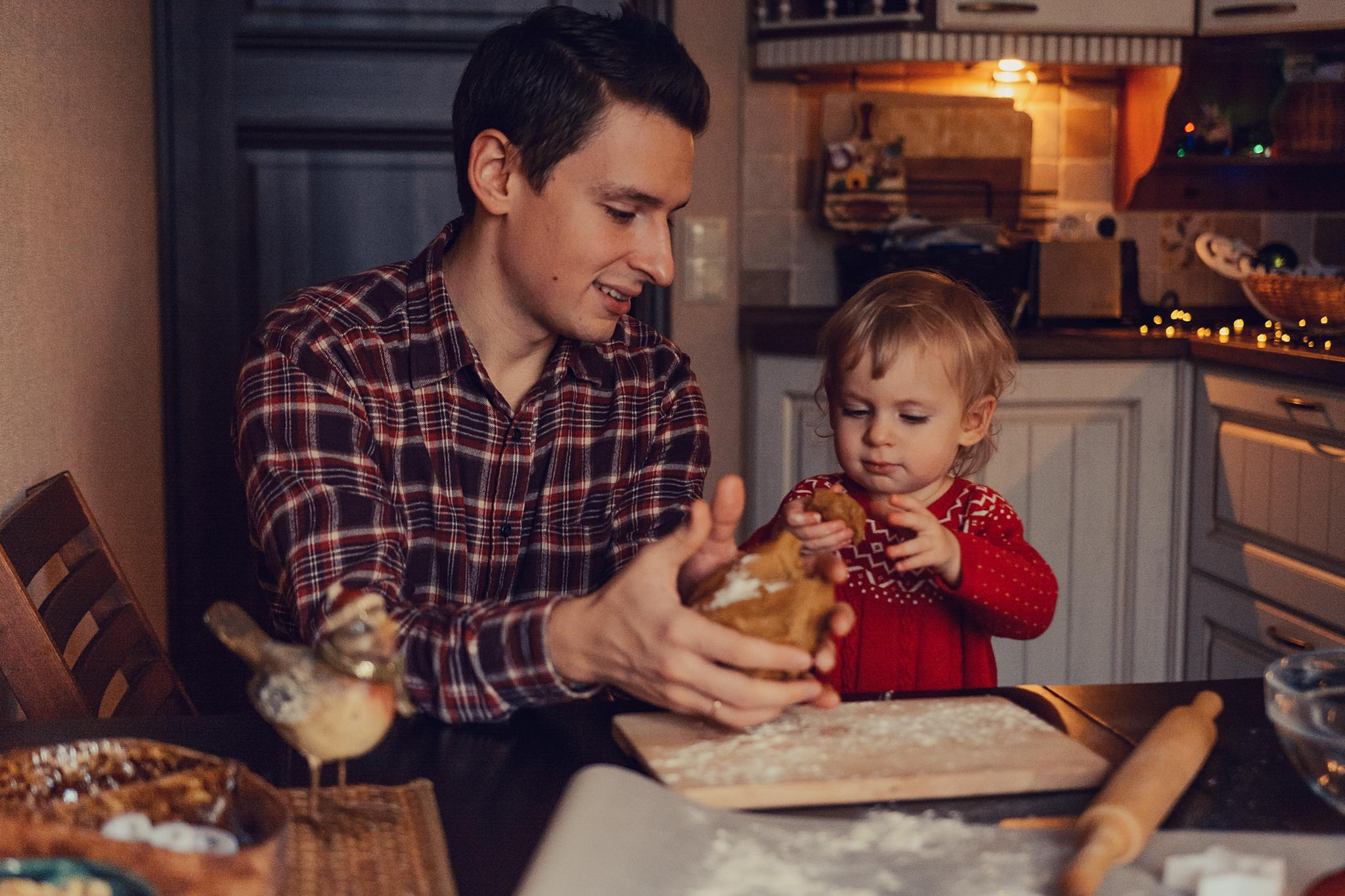 Новогодняя уютная фотосессия с печеньками. Семейный фотограф. Lifestyle. Москва. Анастасия Михайлова