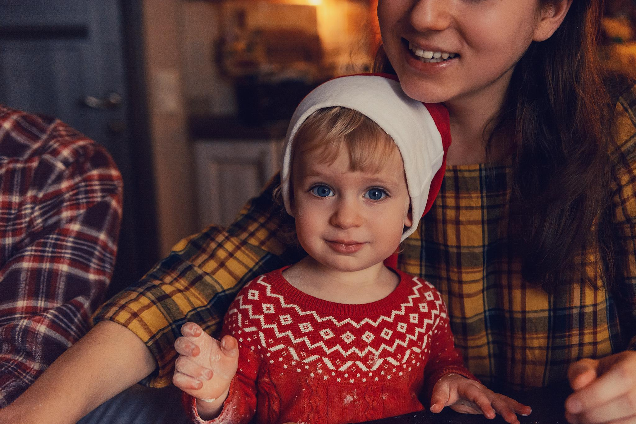 Новогодняя уютная фотосессия с печеньками. Семейный фотограф. Lifestyle. Москва. Анастасия Михайлова