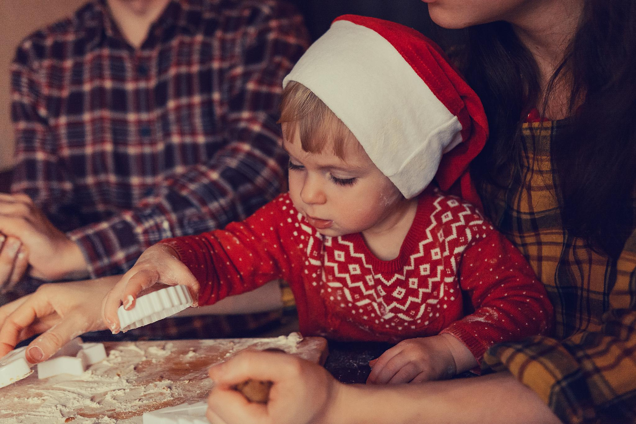 Новогодняя уютная фотосессия с печеньками. Семейный фотограф. Lifestyle. Москва. Анастасия Михайлова