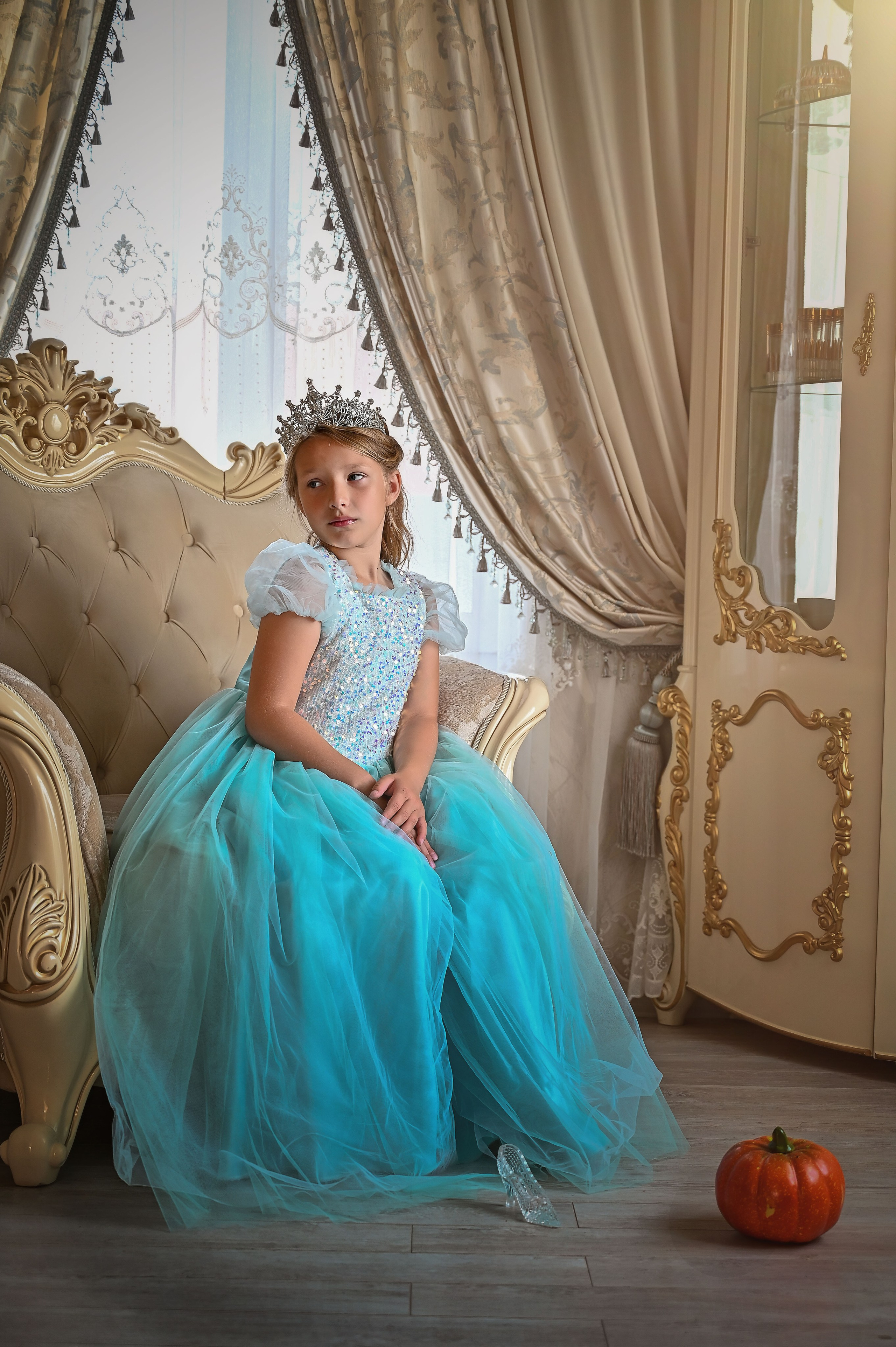 Золушка. Портретный детский, женский фотограф в Тюмени Евгения Ярцева
