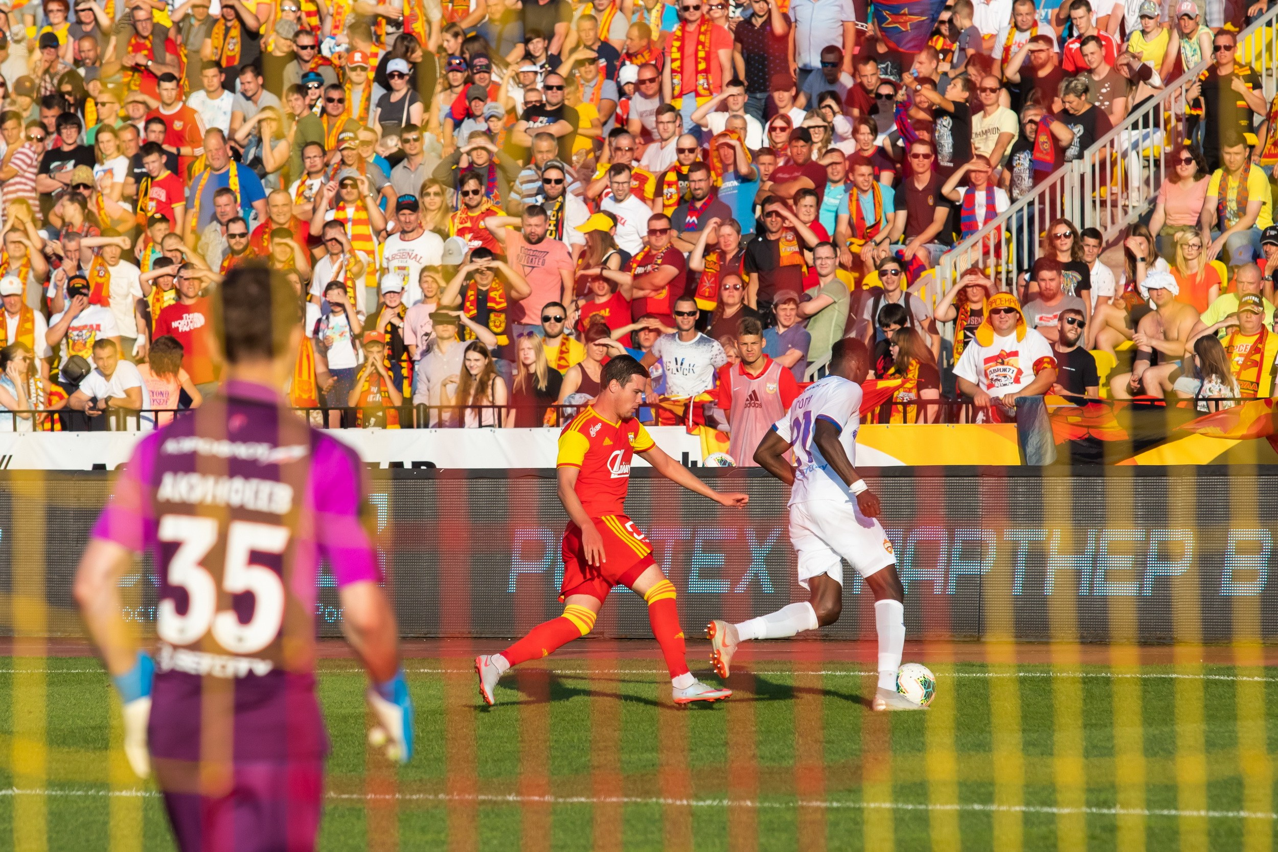 Арсенал 1-2 ЦСКА (1 сентября 2019). Репортажный фотограф Алексей Пирязев