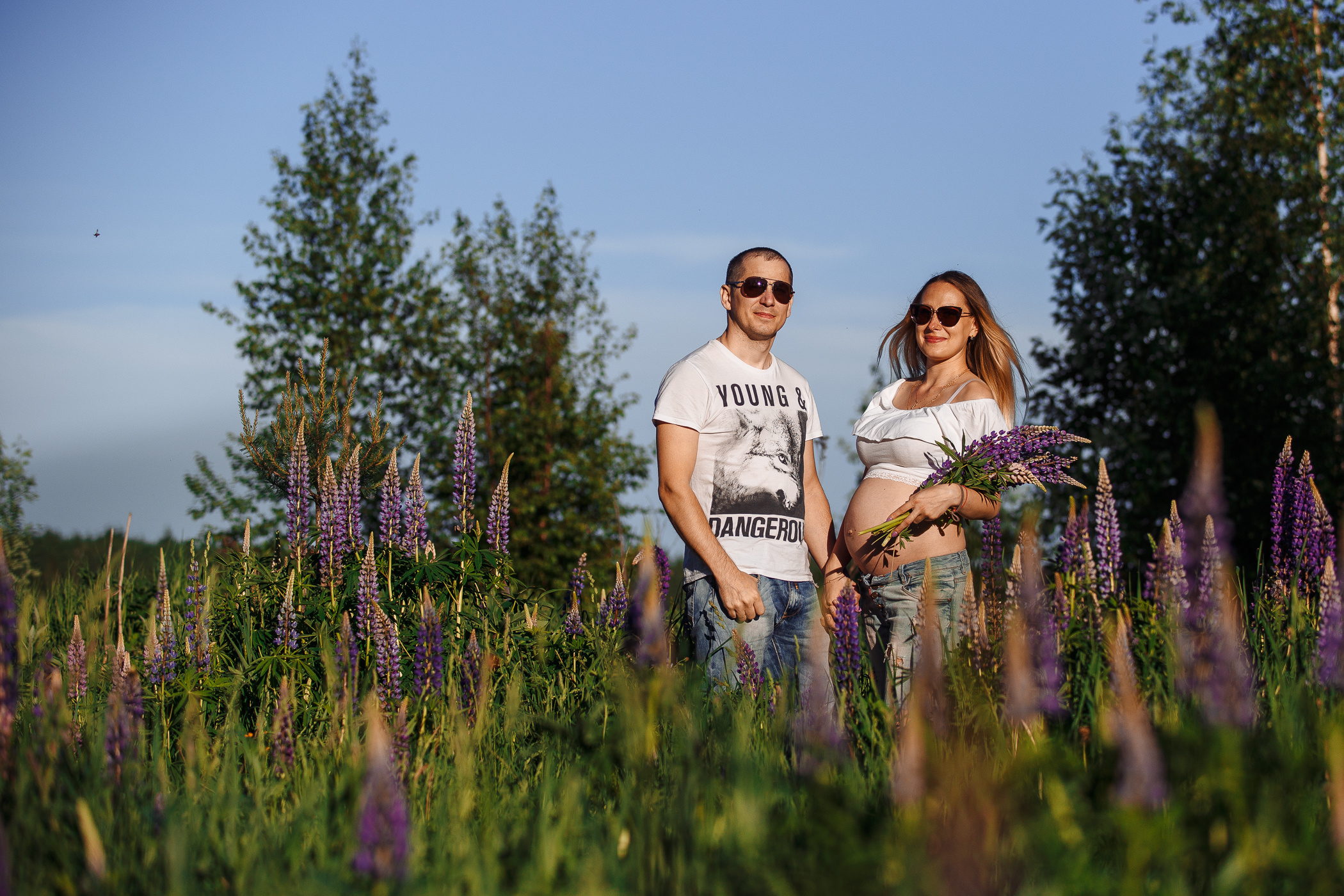 В поле. Свадебный и семейный фотограф в Твери, Москве, Санкт-Петербурге