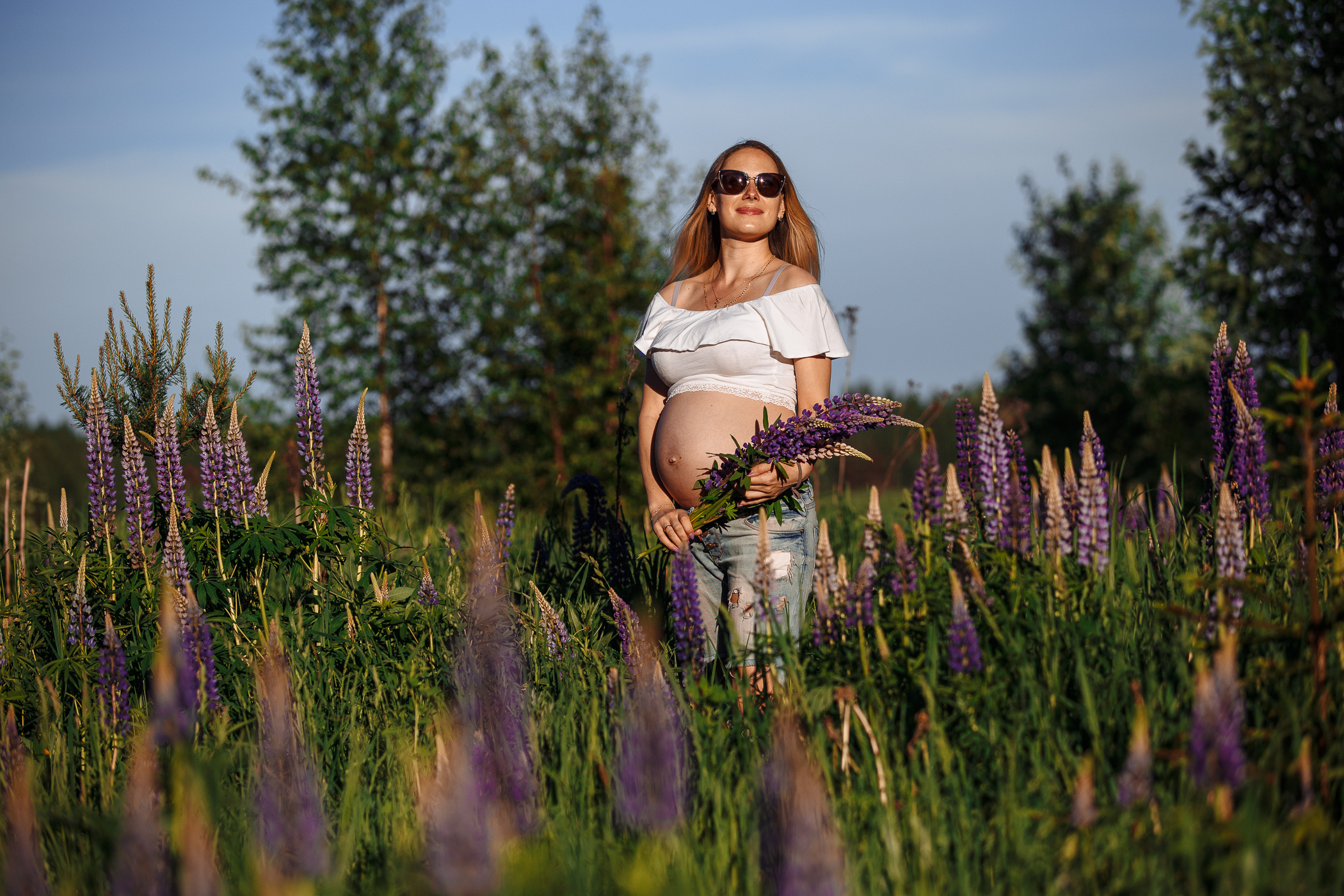 В поле. Свадебный и семейный фотограф в Твери, Москве, Санкт-Петербурге