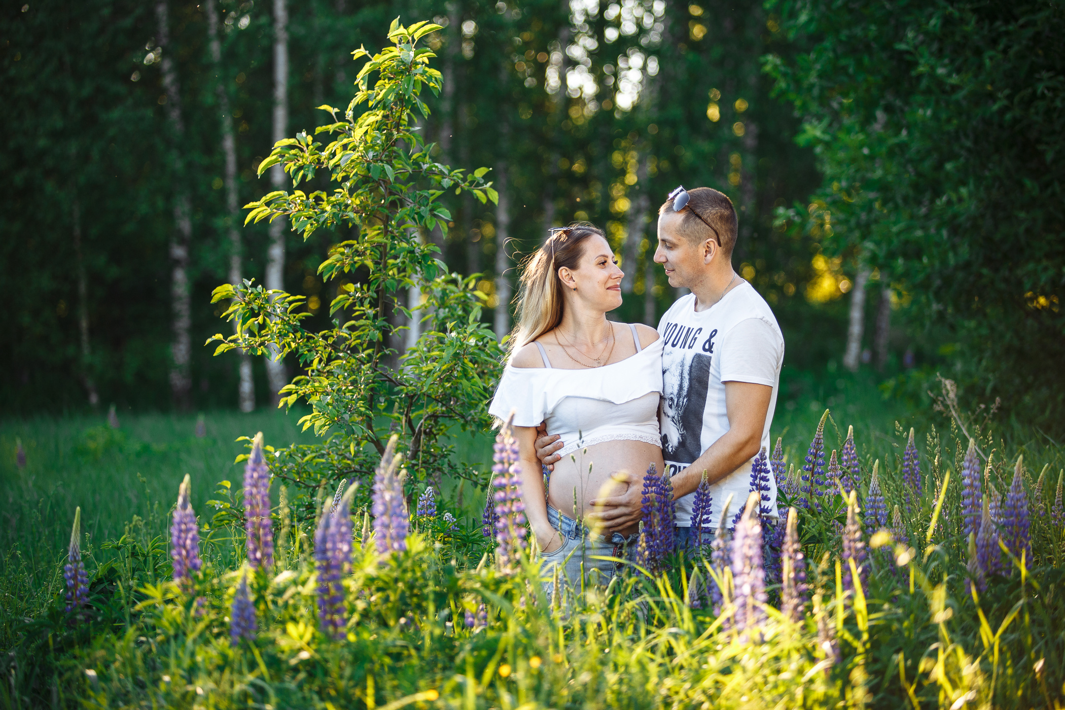 В поле. Свадебный и семейный фотограф в Твери, Москве, Санкт-Петербурге