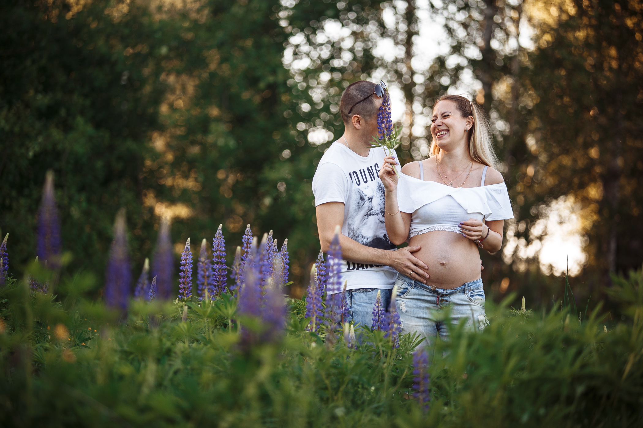 В поле. Свадебный и семейный фотограф в Твери, Москве, Санкт-Петербурге