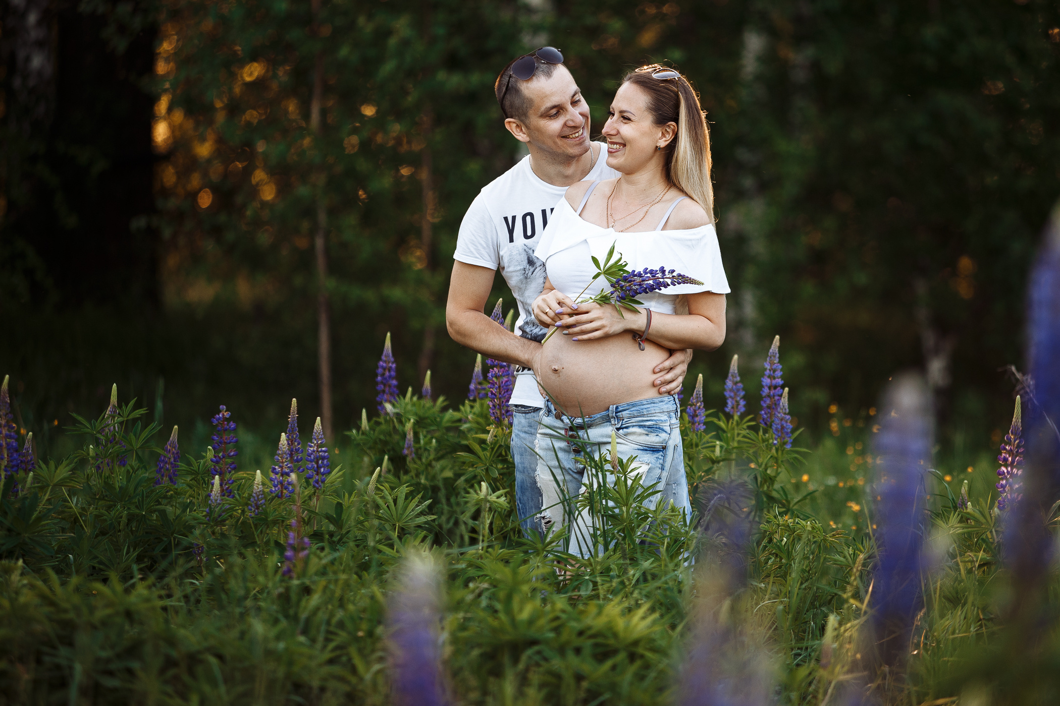 В поле. Свадебный и семейный фотограф в Твери, Москве, Санкт-Петербурге