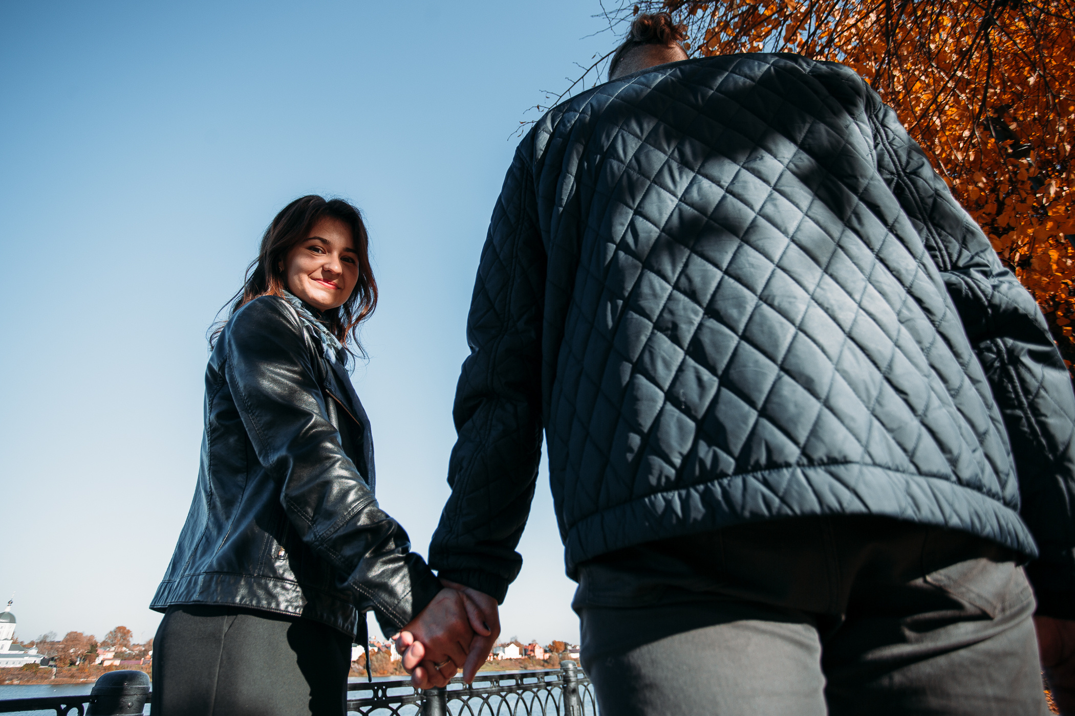 Фотосессия пары, лав стори, предсвадебная съемка. Свадебный и семейный фотограф в Твери, Москве, Санкт-Петербурге