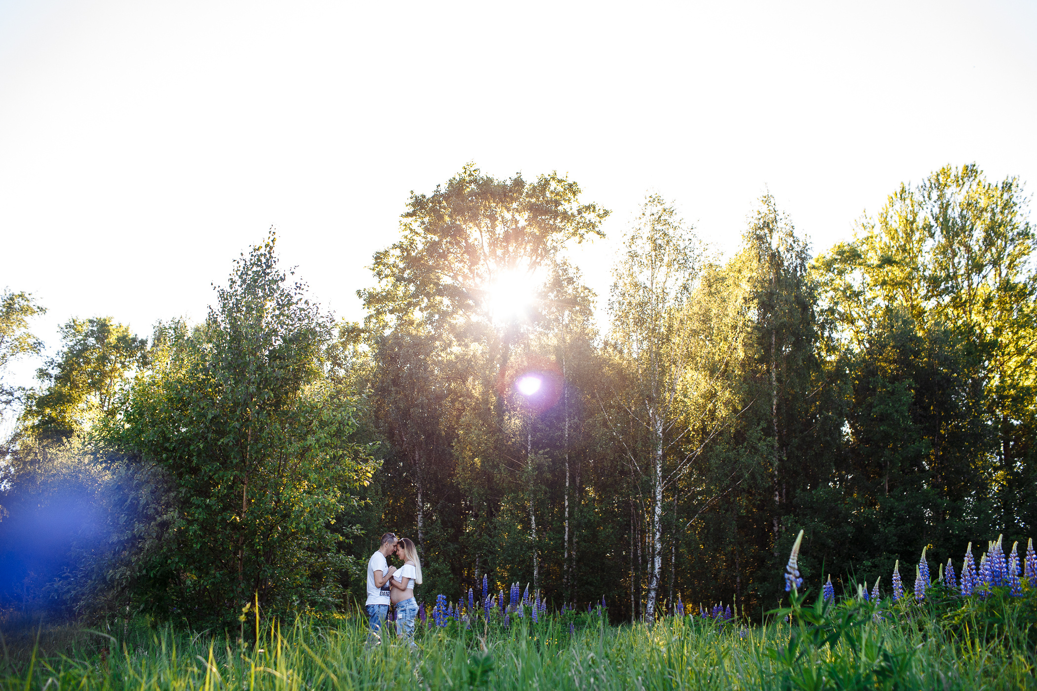 В поле. Свадебный и семейный фотограф в Твери, Москве, Санкт-Петербурге