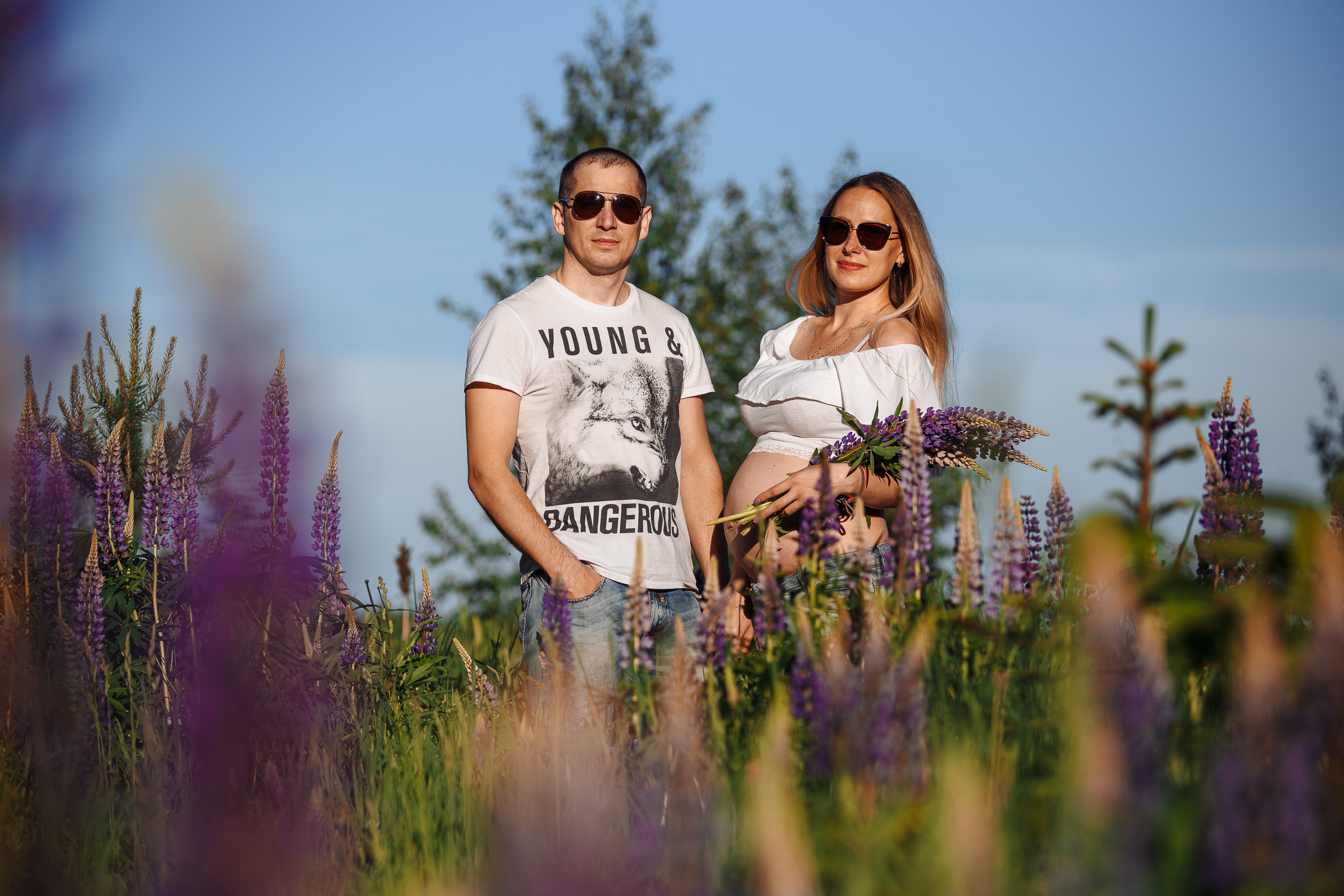 В поле. Свадебный и семейный фотограф в Твери, Москве, Санкт-Петербурге