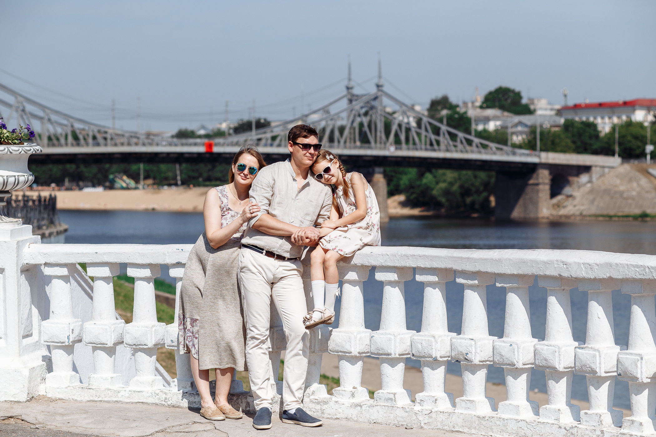 Семейная прогулка по городу. Свадебный и семейный фотограф в Твери, Москве, Санкт-Петербурге