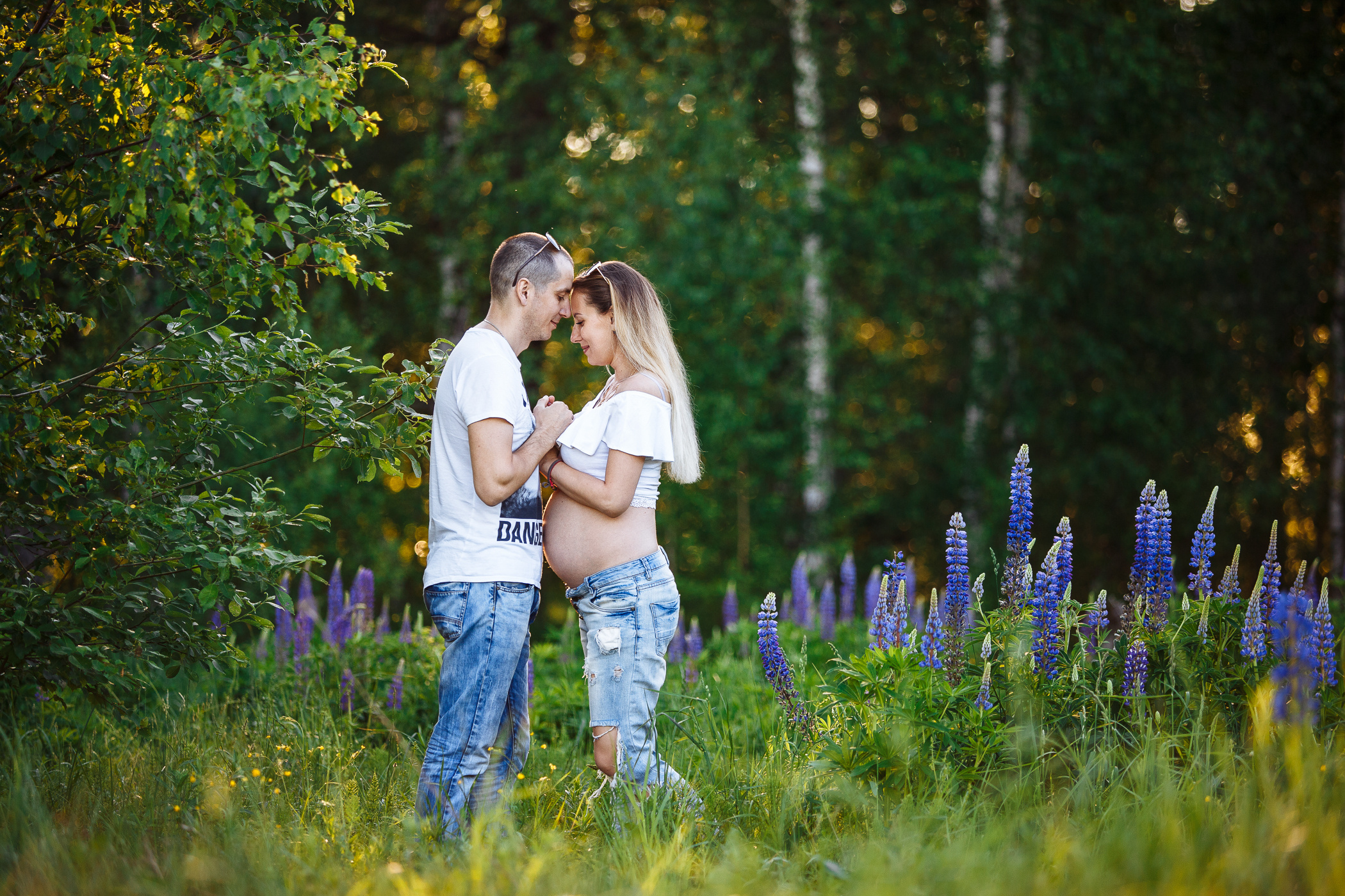В поле. Свадебный и семейный фотограф в Твери, Москве, Санкт-Петербурге