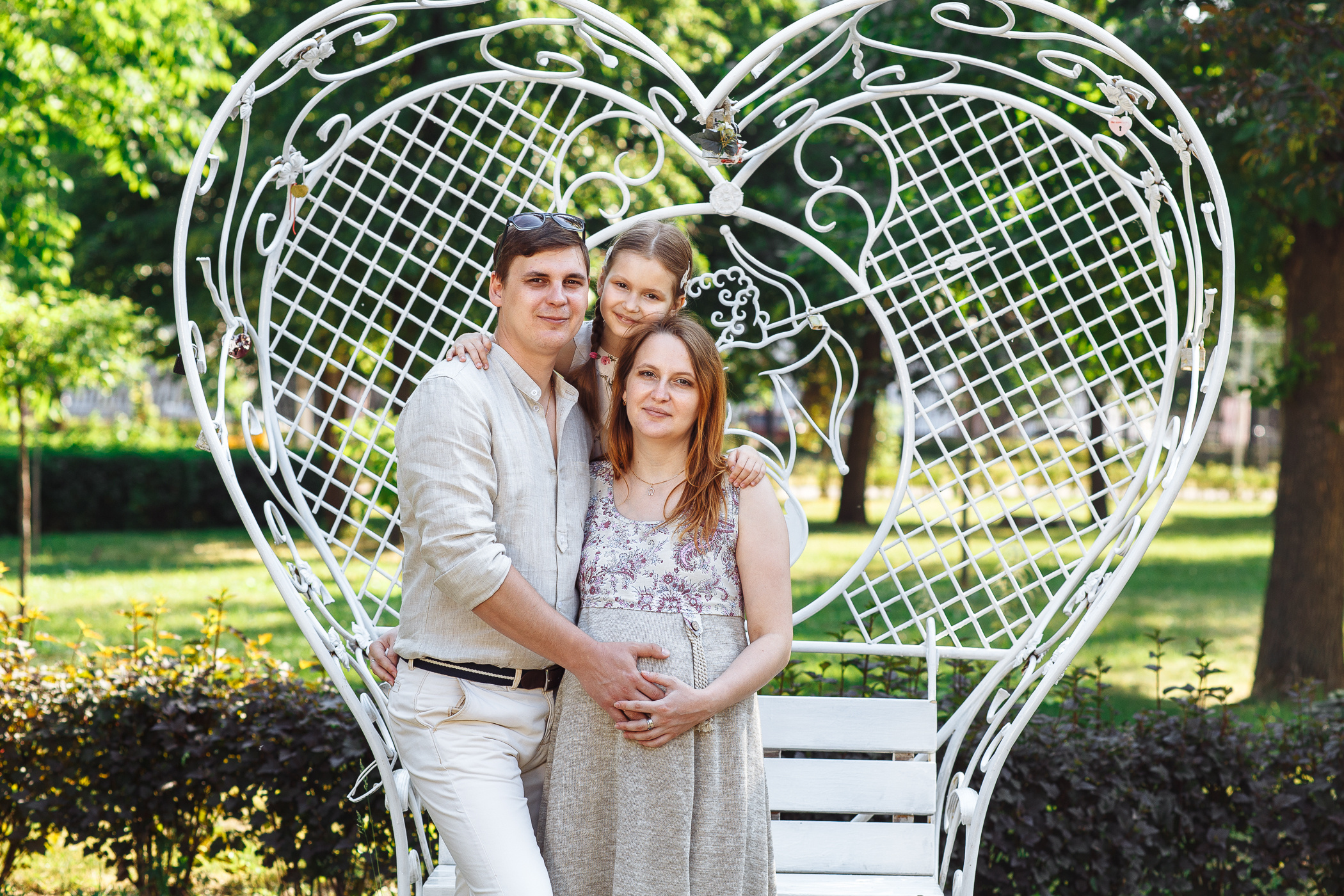 Семейная прогулка по городу. Свадебный и семейный фотограф в Твери, Москве, Санкт-Петербурге