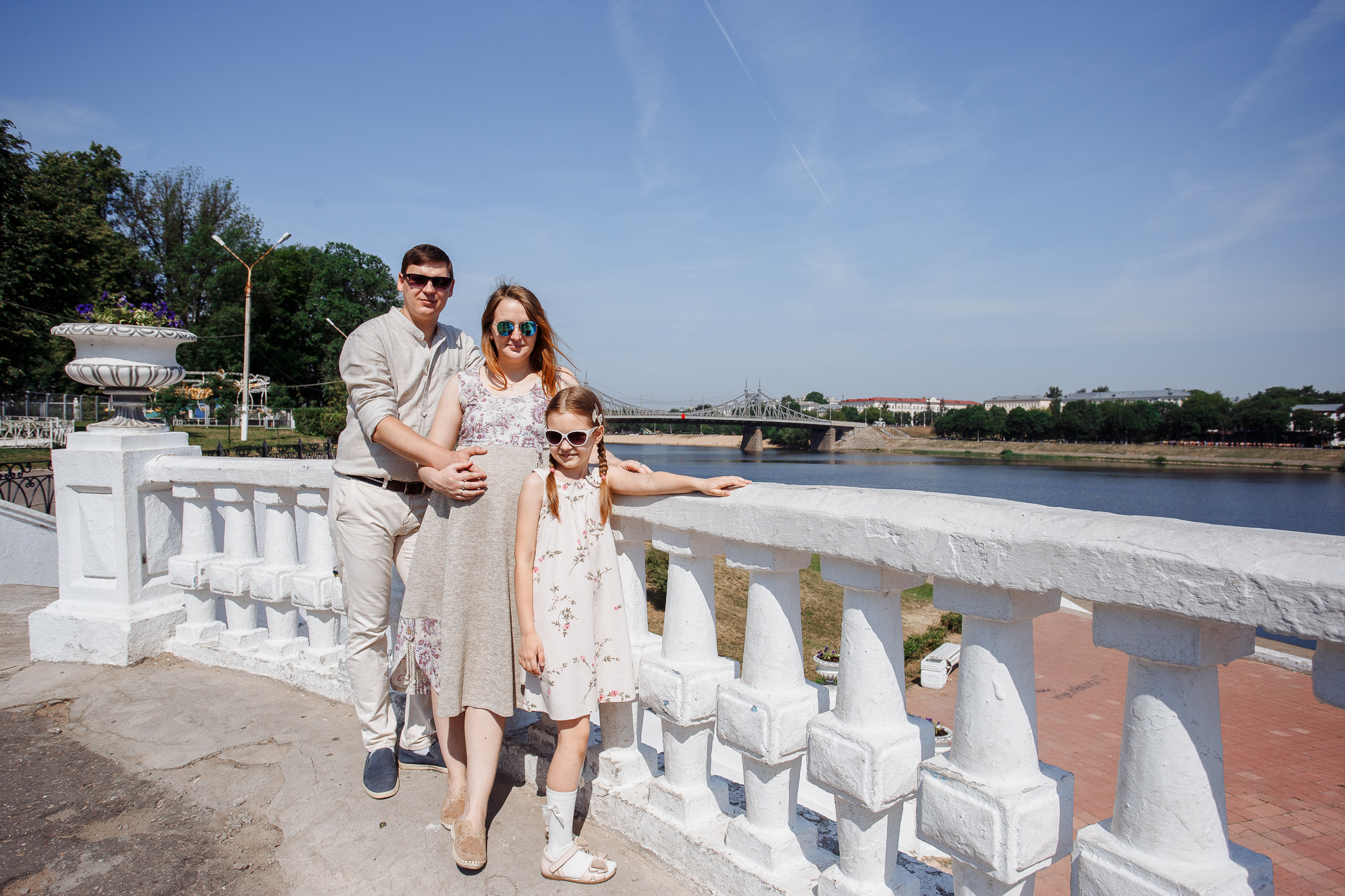 Семейная прогулка по городу. Свадебный и семейный фотограф в Твери, Москве, Санкт-Петербурге