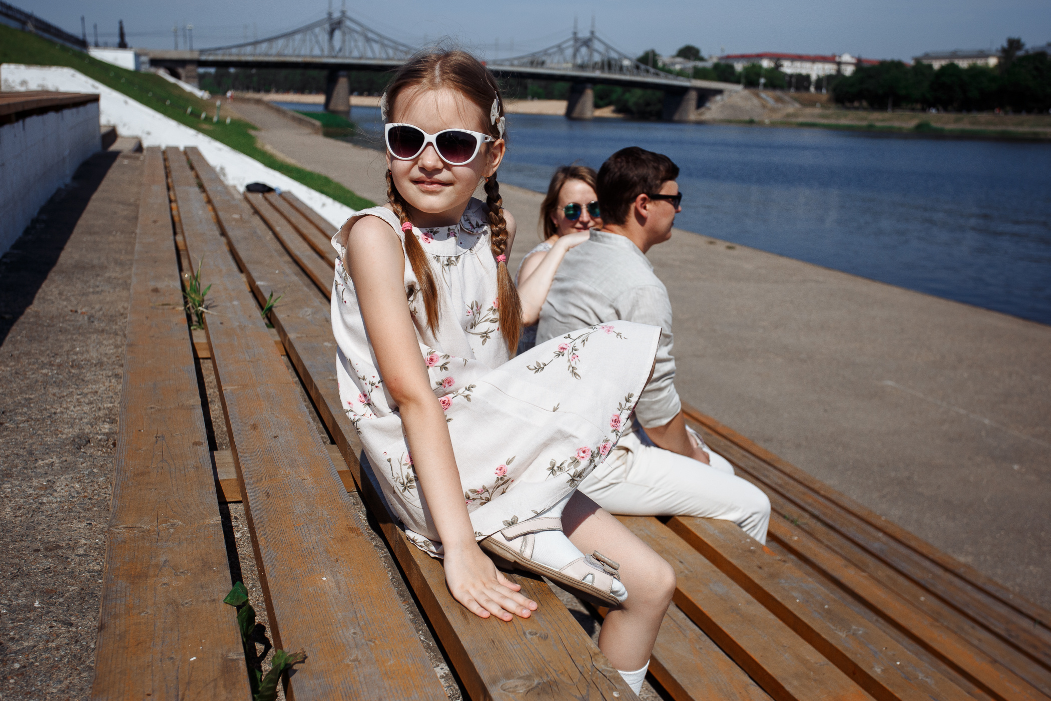 Семейная прогулка по городу. Свадебный и семейный фотограф в Твери, Москве, Санкт-Петербурге
