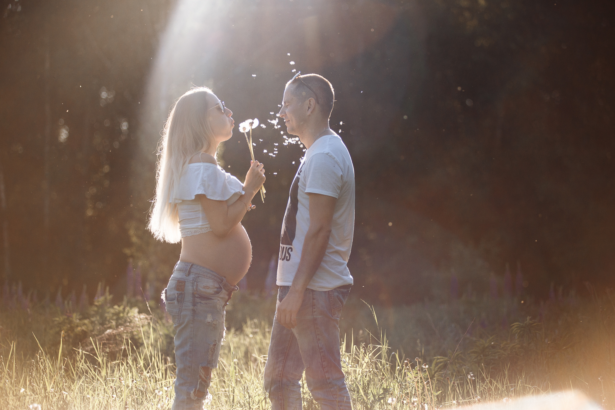 В поле. Свадебный и семейный фотограф в Твери, Москве, Санкт-Петербурге